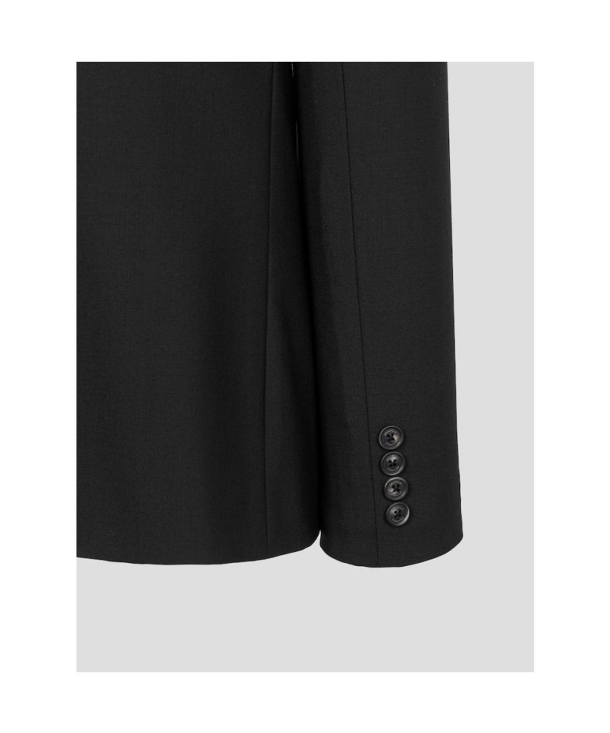 빈폴 레이디스(BEANPOLE LADIES) 울혼방 테일러드 재킷  블랙 (BF6211C125)