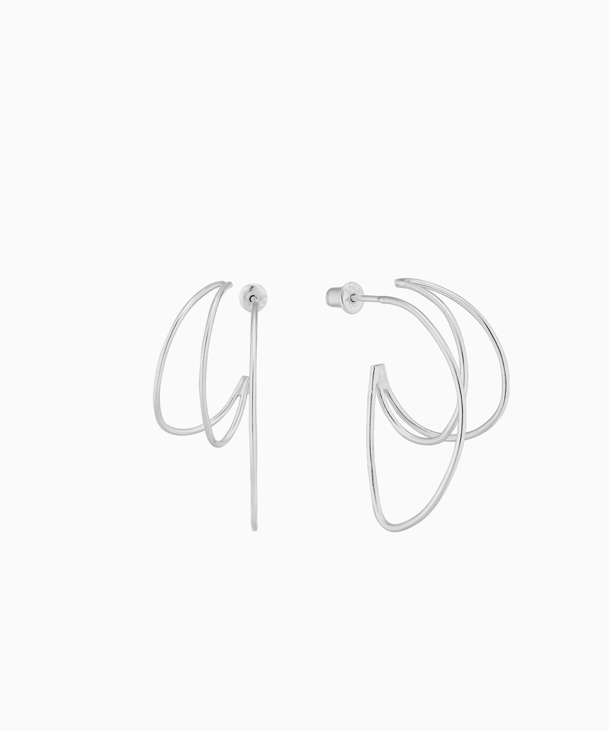 비엠티엘(BMTL) Contour Chips Earrings (silver925)