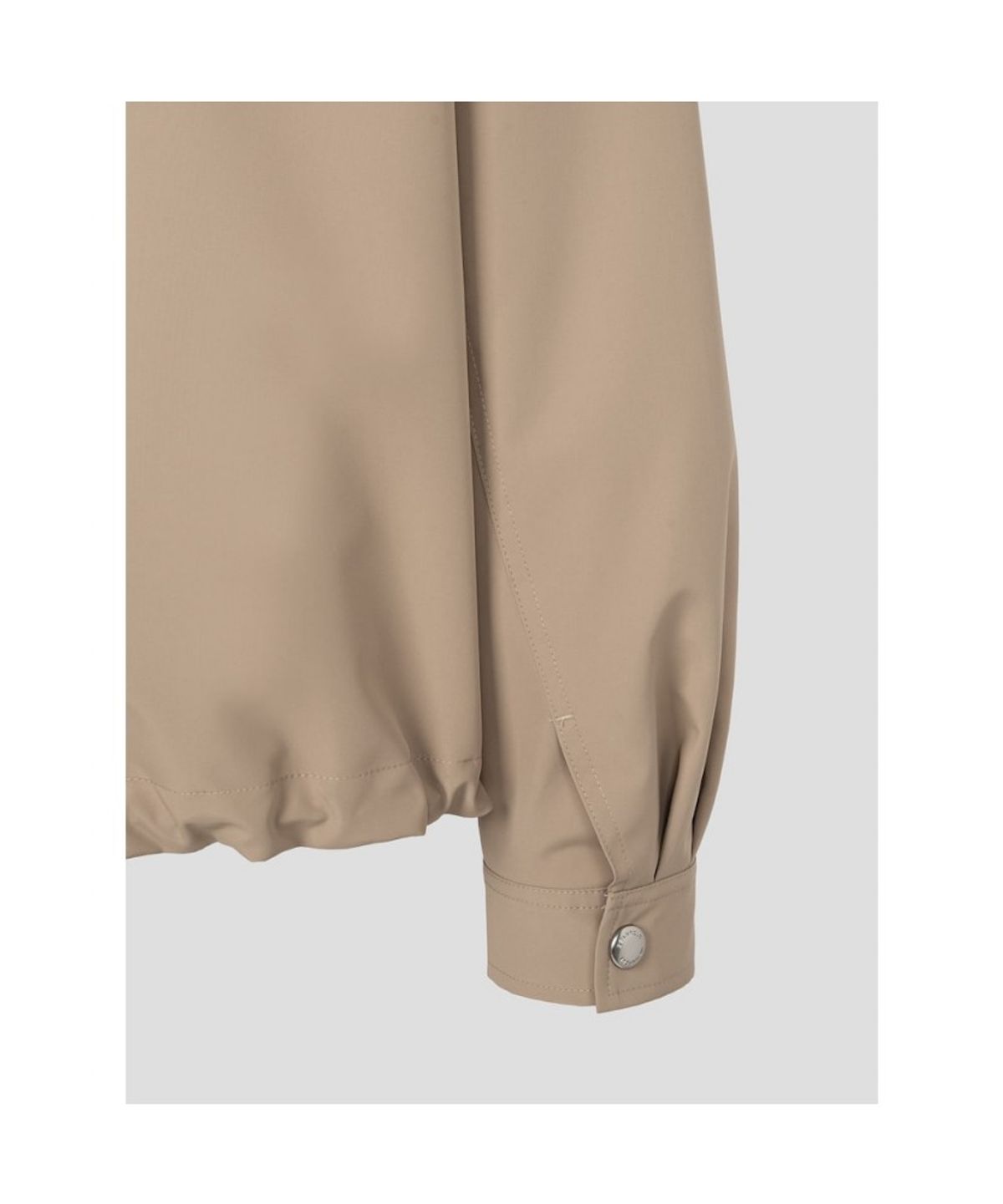 빈폴 레이디스(BEANPOLE LADIES) 폴리 볼륨 후드 점퍼  베이지 (BF6239C04A)