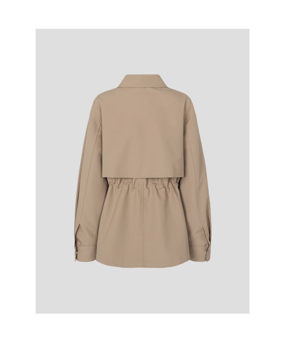 빈폴 레이디스(BEANPOLE LADIES) 폴리 사파리 재킷  베이지 (BF6239C13A)