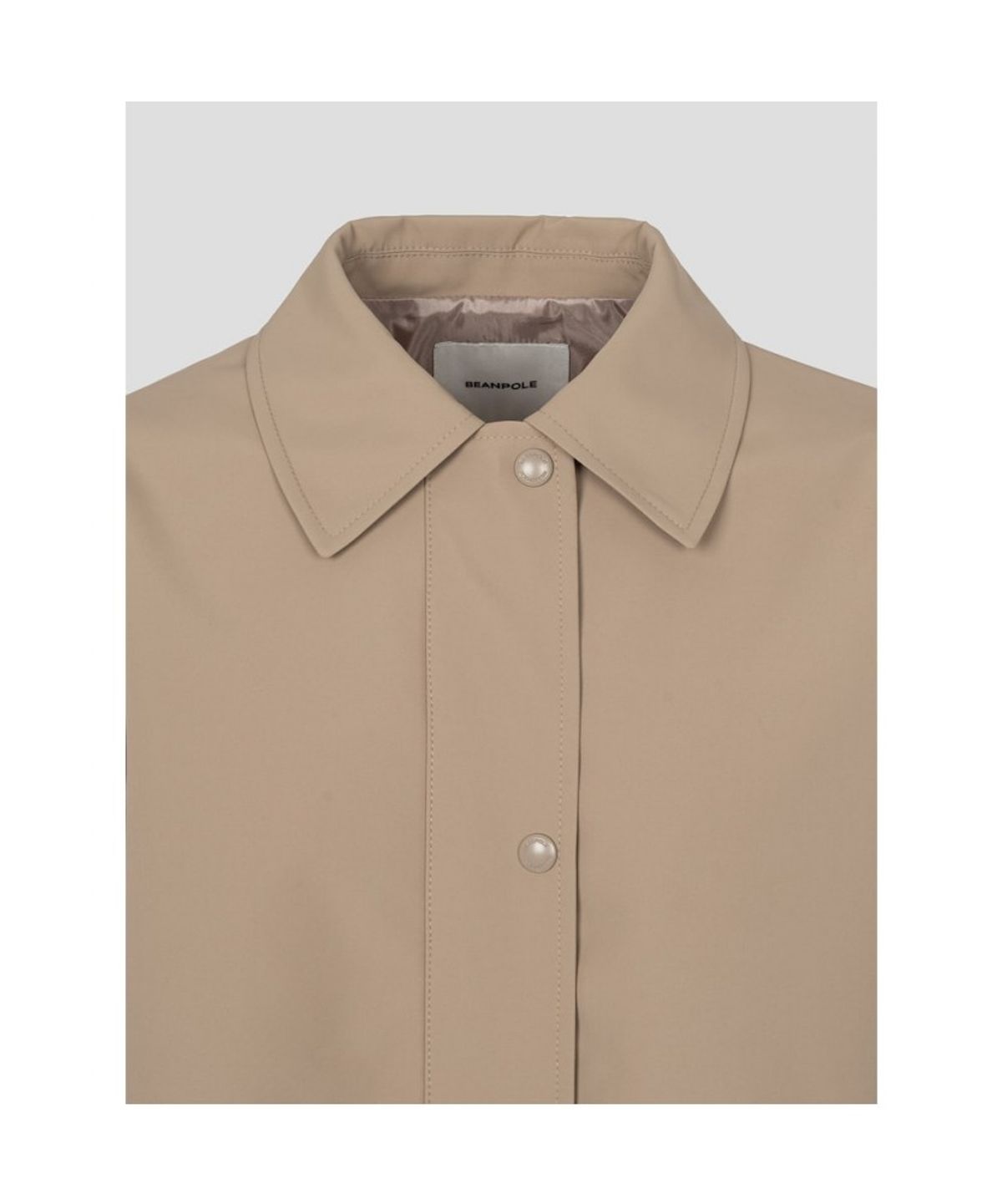 빈폴 레이디스(BEANPOLE LADIES) 폴리 사파리 재킷  베이지 (BF6239C13A)
