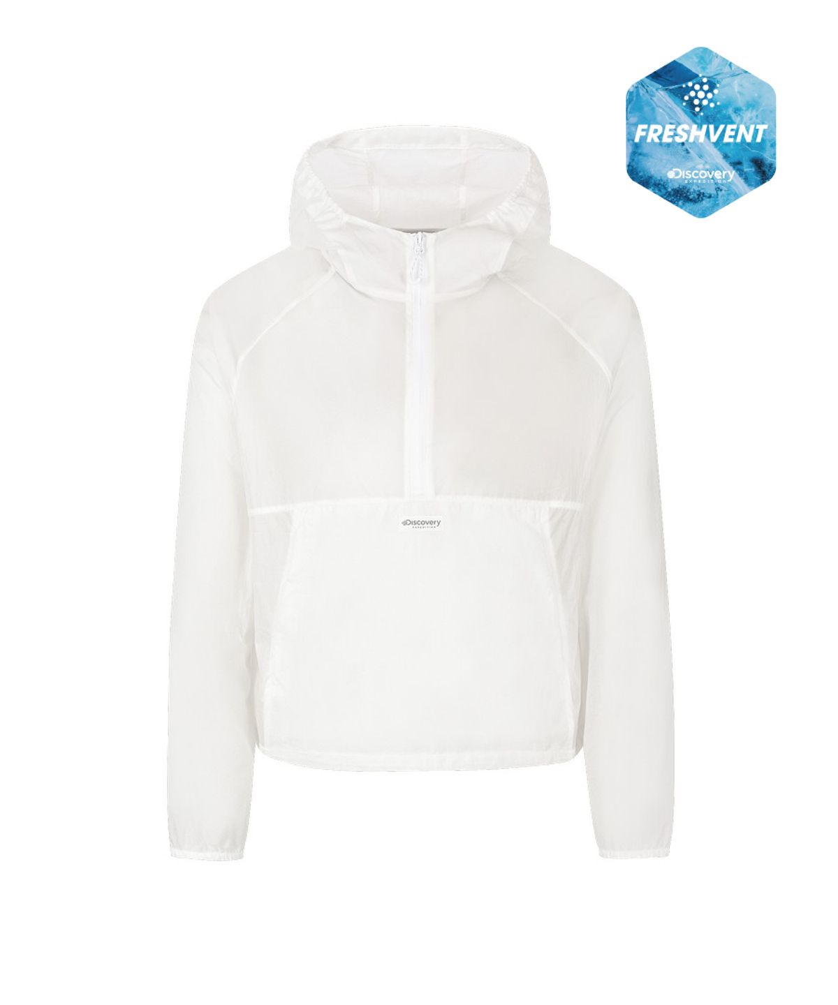 디스커버리 익스페디션(DISCOVERY EXPEDITION) 여성 프레시벤트 초경량 아노락 (WHITE)