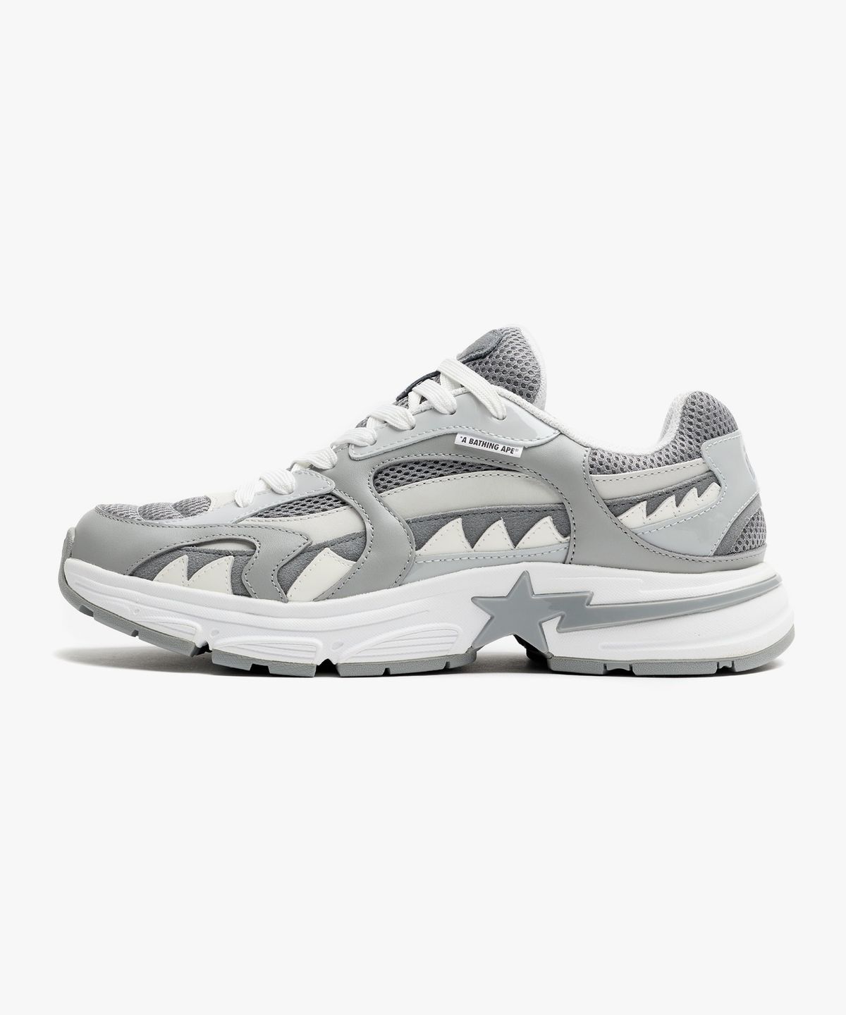 베이프(BAPE) 베이프 샤크 스타 #2 M2 GRAY