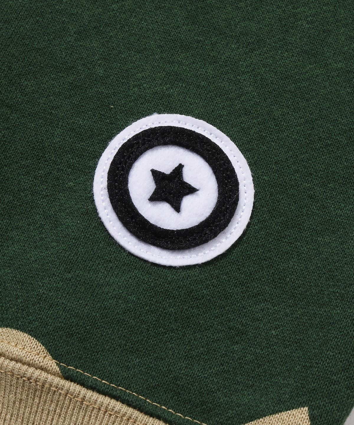 베이프(BAPE) 메가 ABC 카모 더블 샤크 릴렉스드 핏 풀 집 후드(M) GREEN