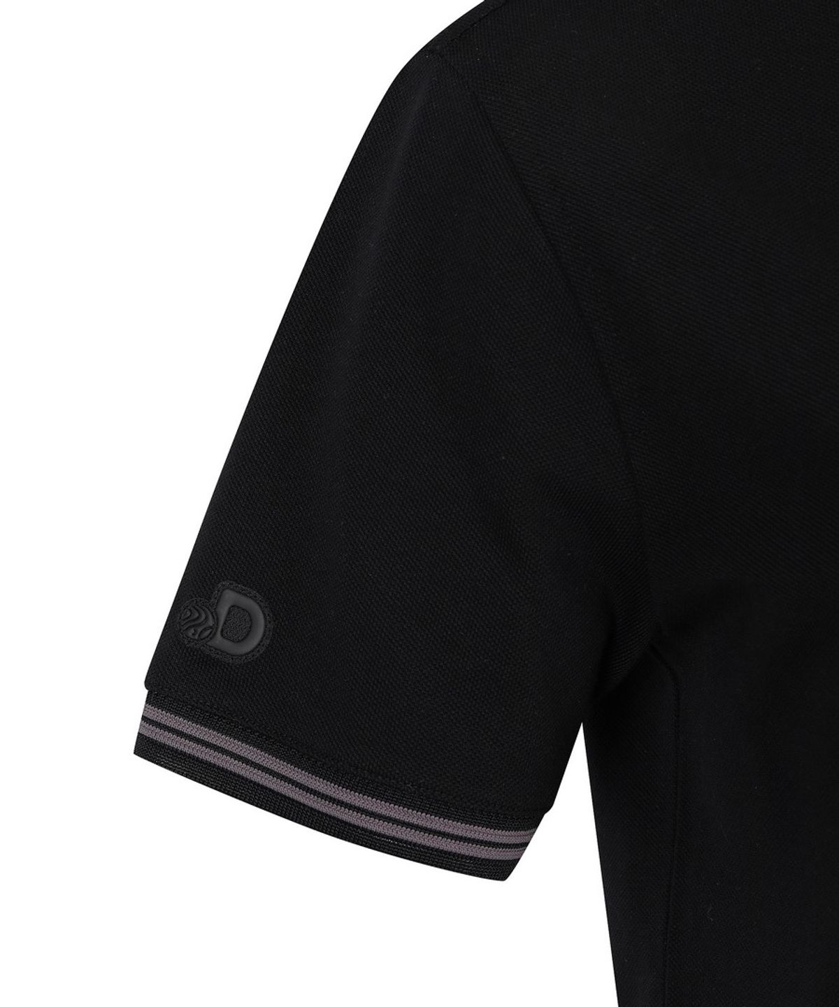 디스커버리 익스페디션(DISCOVERY EXPEDITION) 여성 컬러티핑 카라티 (BLACK)