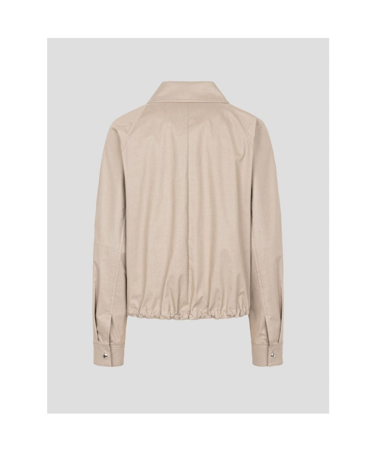 빈폴 레이디스(BEANPOLE LADIES) 코튼 폴리 헤링턴 점퍼  베이지 (BF6339C02A)