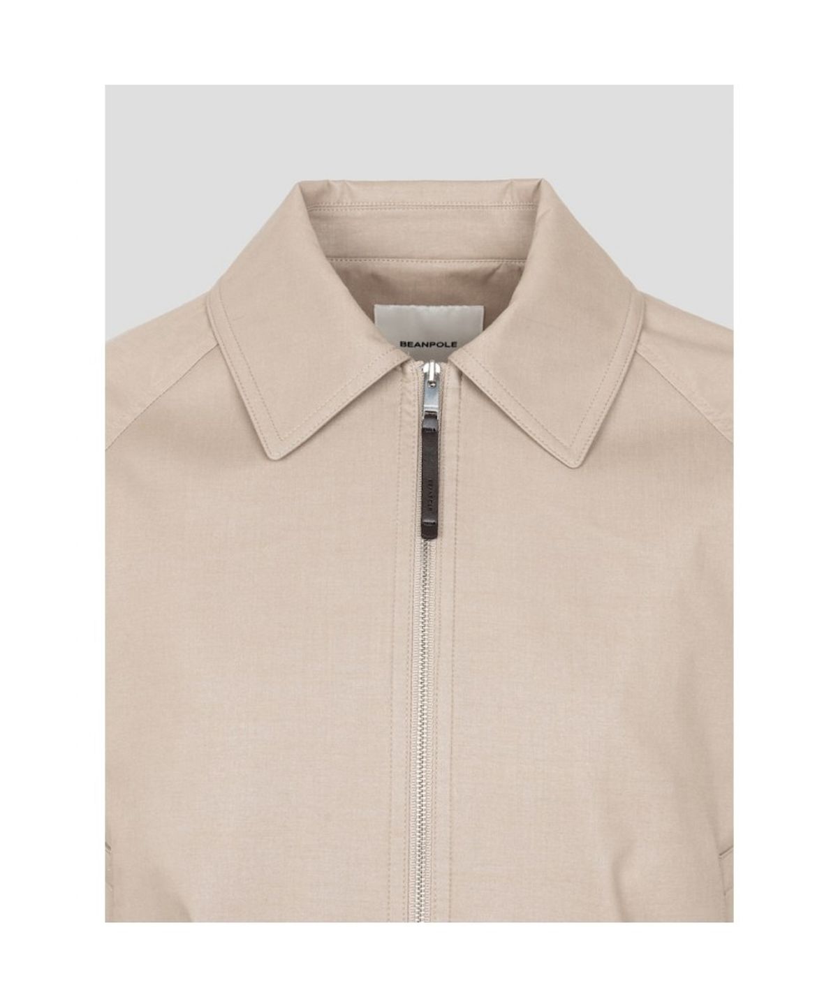 빈폴 레이디스(BEANPOLE LADIES) 코튼 폴리 헤링턴 점퍼  베이지 (BF6339C02A)