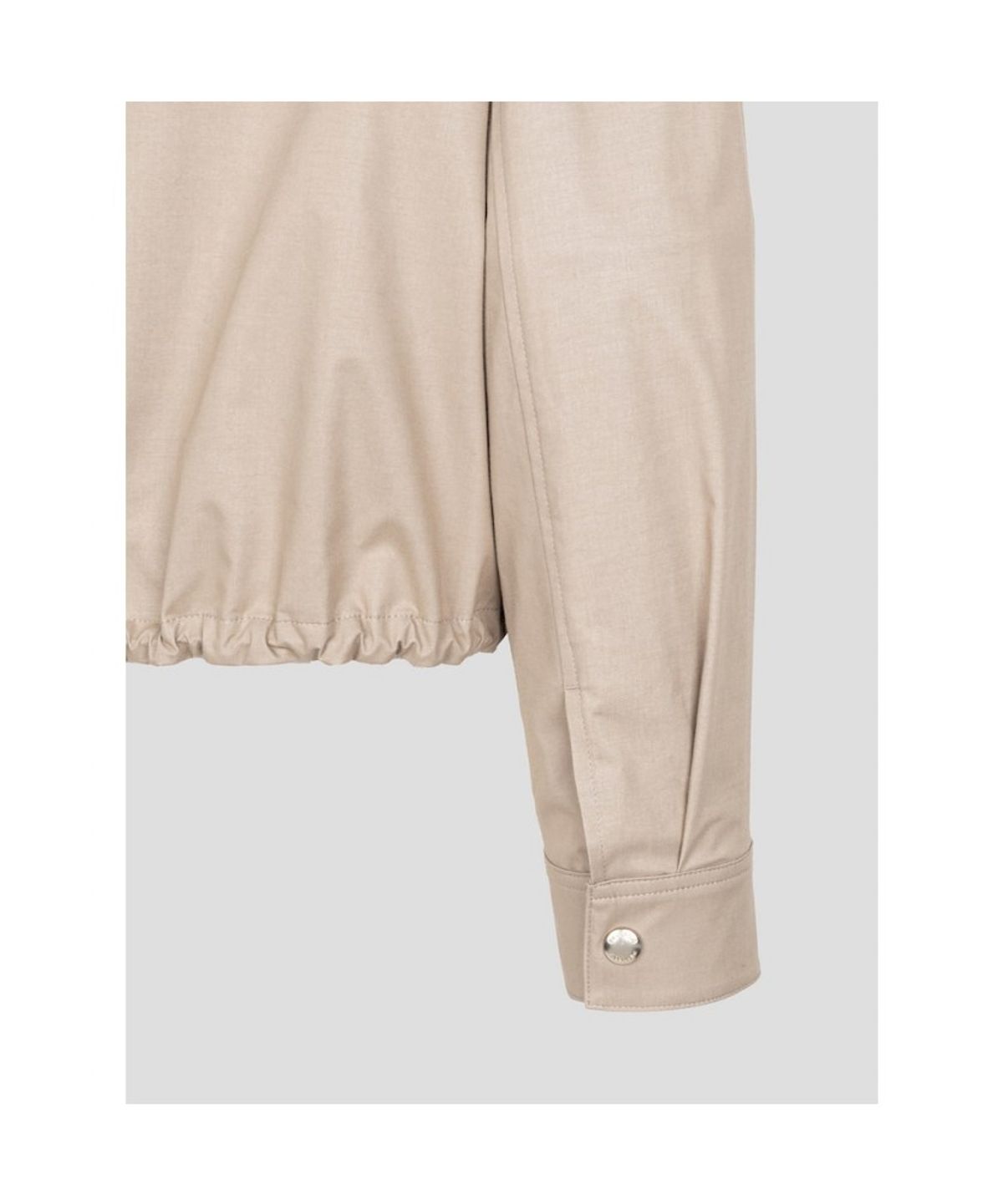 빈폴 레이디스(BEANPOLE LADIES) 코튼 폴리 헤링턴 점퍼  베이지 (BF6339C02A)