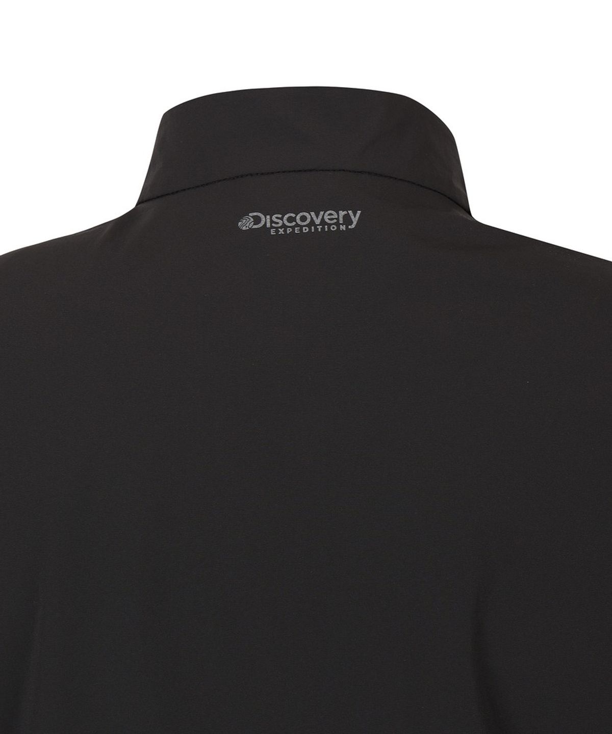 디스커버리 익스페디션(DISCOVERY EXPEDITION) 여성 프레시벤트 경량 우븐 트레이닝 반팔 하이넥 아노락 (BLACK)