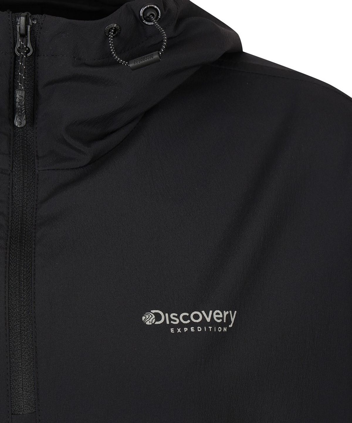 디스커버리 익스페디션(DISCOVERY EXPEDITION) 여성 프레시벤트 후드형 우븐 원피스 (BLACK)