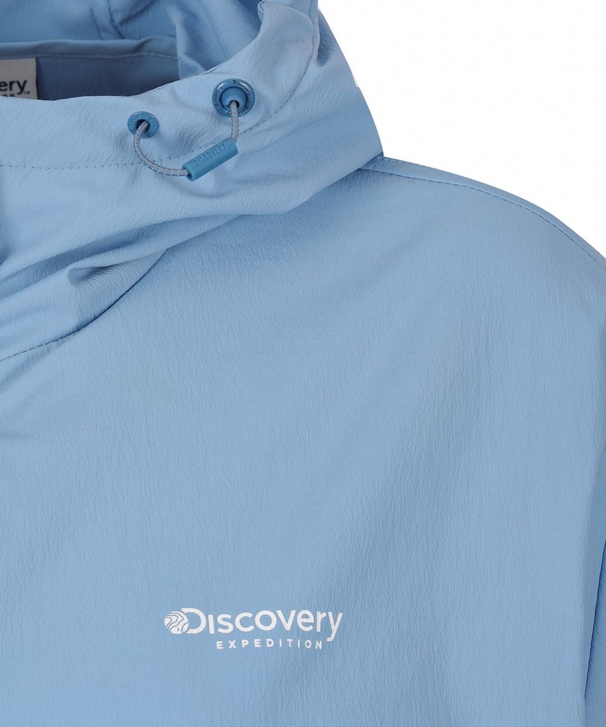 디스커버리 익스페디션(DISCOVERY EXPEDITION) 여성 프레시벤트 후드형 우븐 원피스 (BLUE)