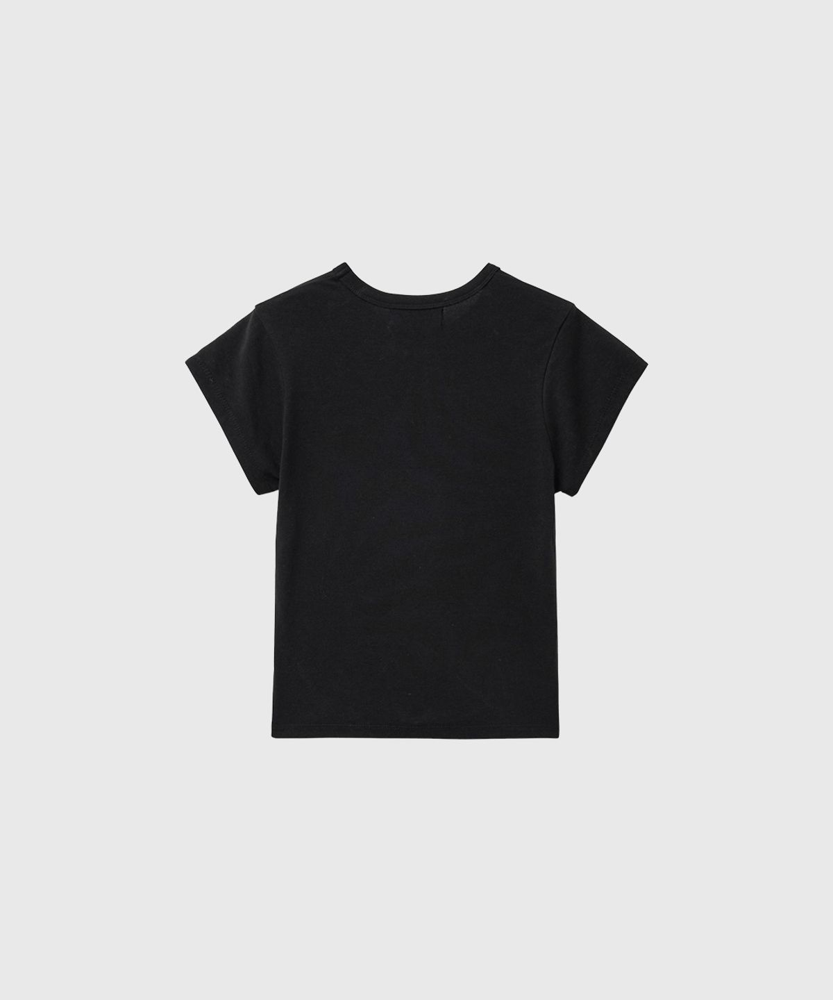 제너럴아이디어(GENERALIDEA) 데일리 숏슬리브 티셔츠 [BLACK] / GF1LTS511