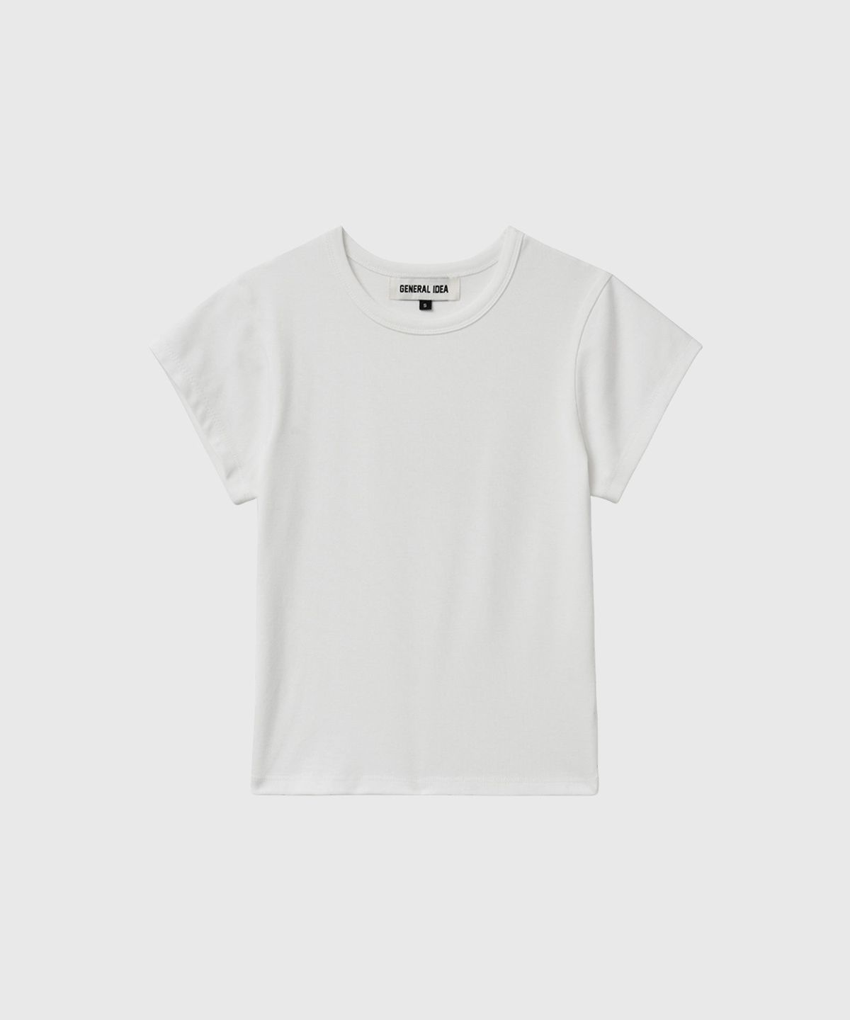 제너럴아이디어(GENERALIDEA) 데일리 숏슬리브 티셔츠 [WHITE] / GF1LTS511