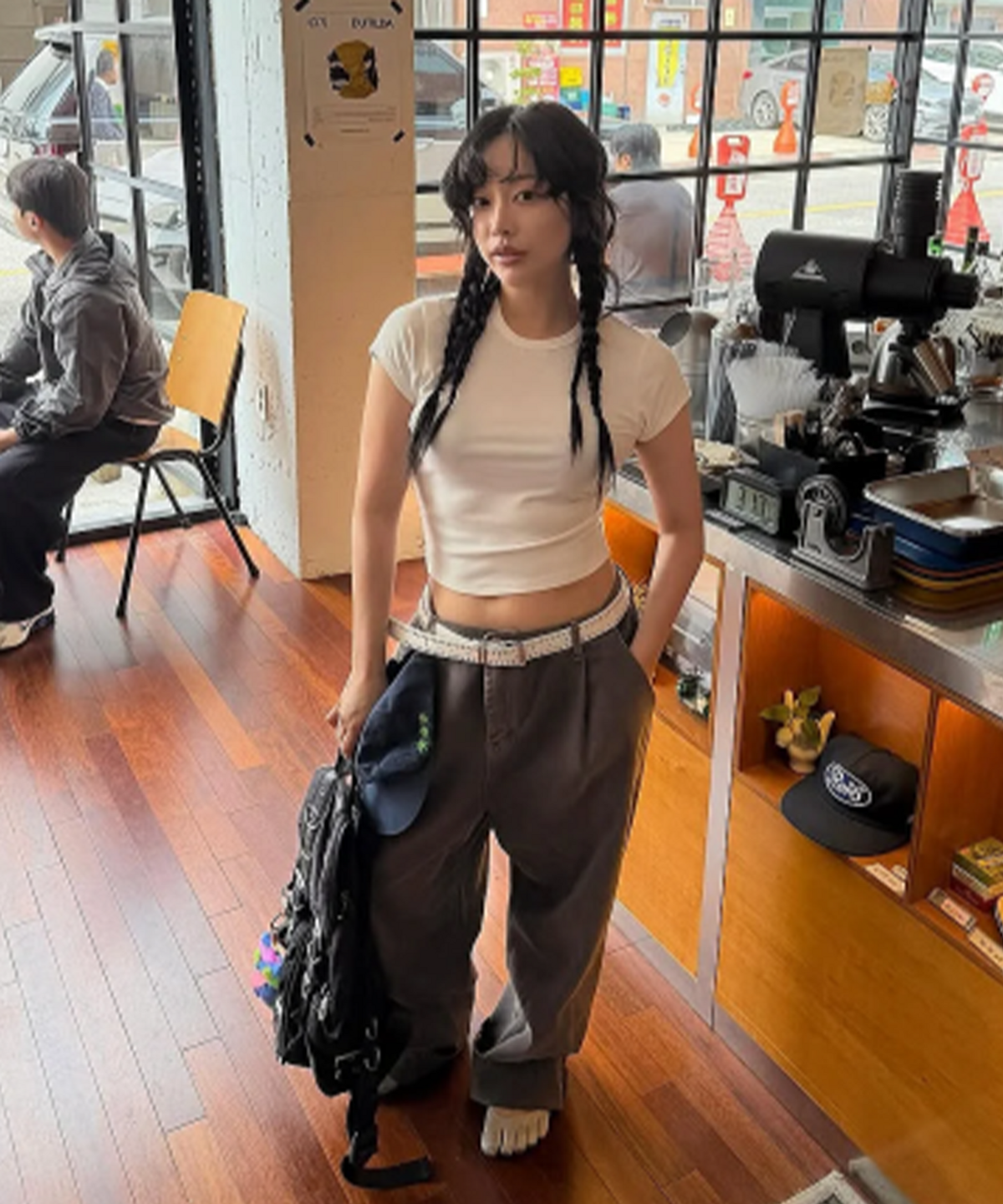 제너럴아이디어(GENERALIDEA) 데일리 숏슬리브 티셔츠 [WHITE] / GF1LTS511