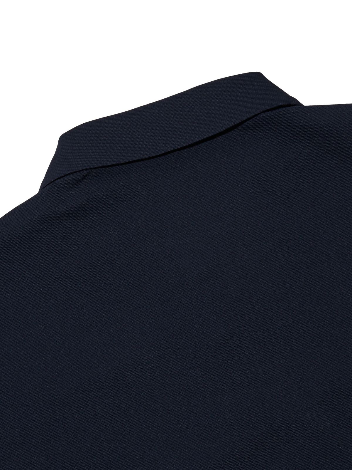 와이드앵글(WIDEANGLE) CO 배색 포인트 폴로 스웻셔츠 L_Dark Navy