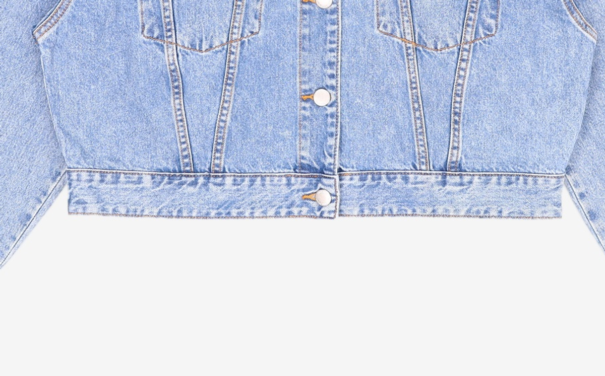 스파오(SPAO) 크롭 데님 자켓_SPJEC49G92 M