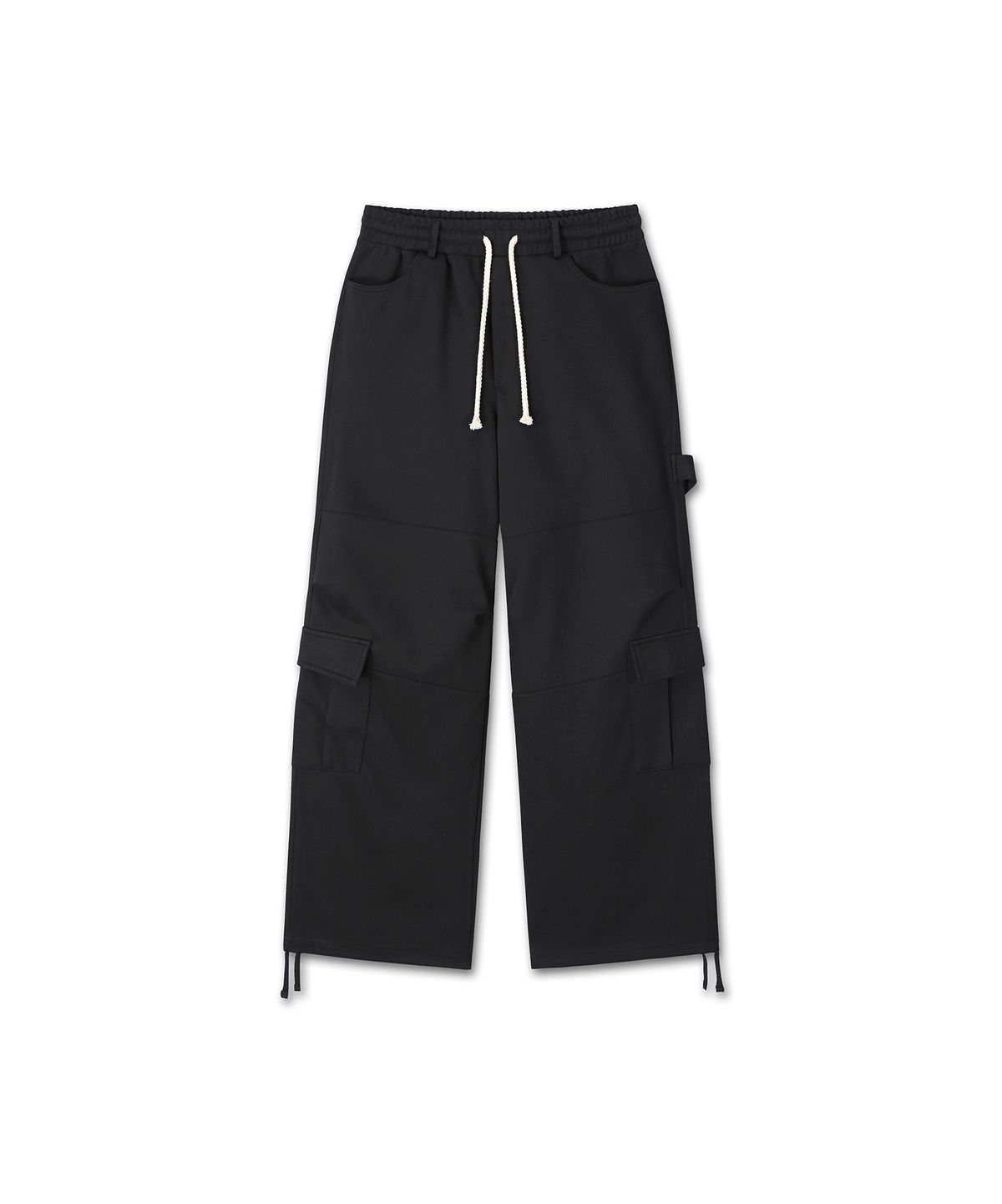 9999아카이브(9999ARCHIVE) Oblique Pocket Wide Cargo Sweat Pants
