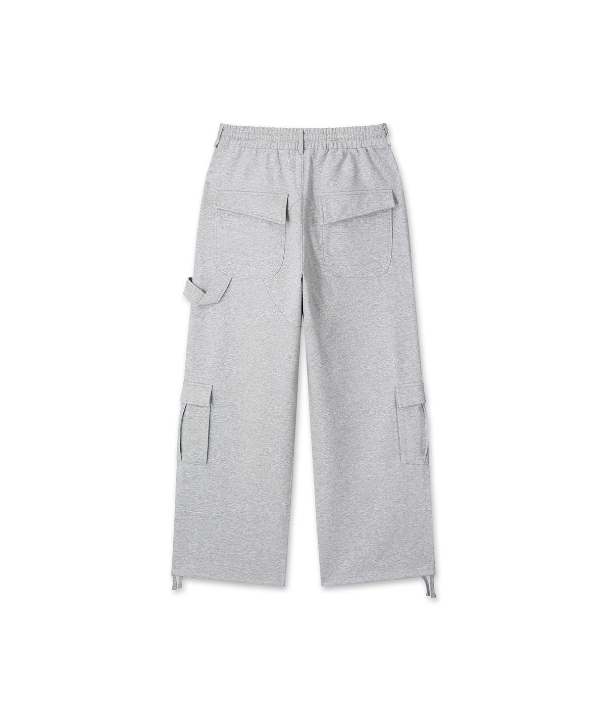 9999아카이브(9999ARCHIVE) Oblique Pocket Wide Cargo Sweat Pants