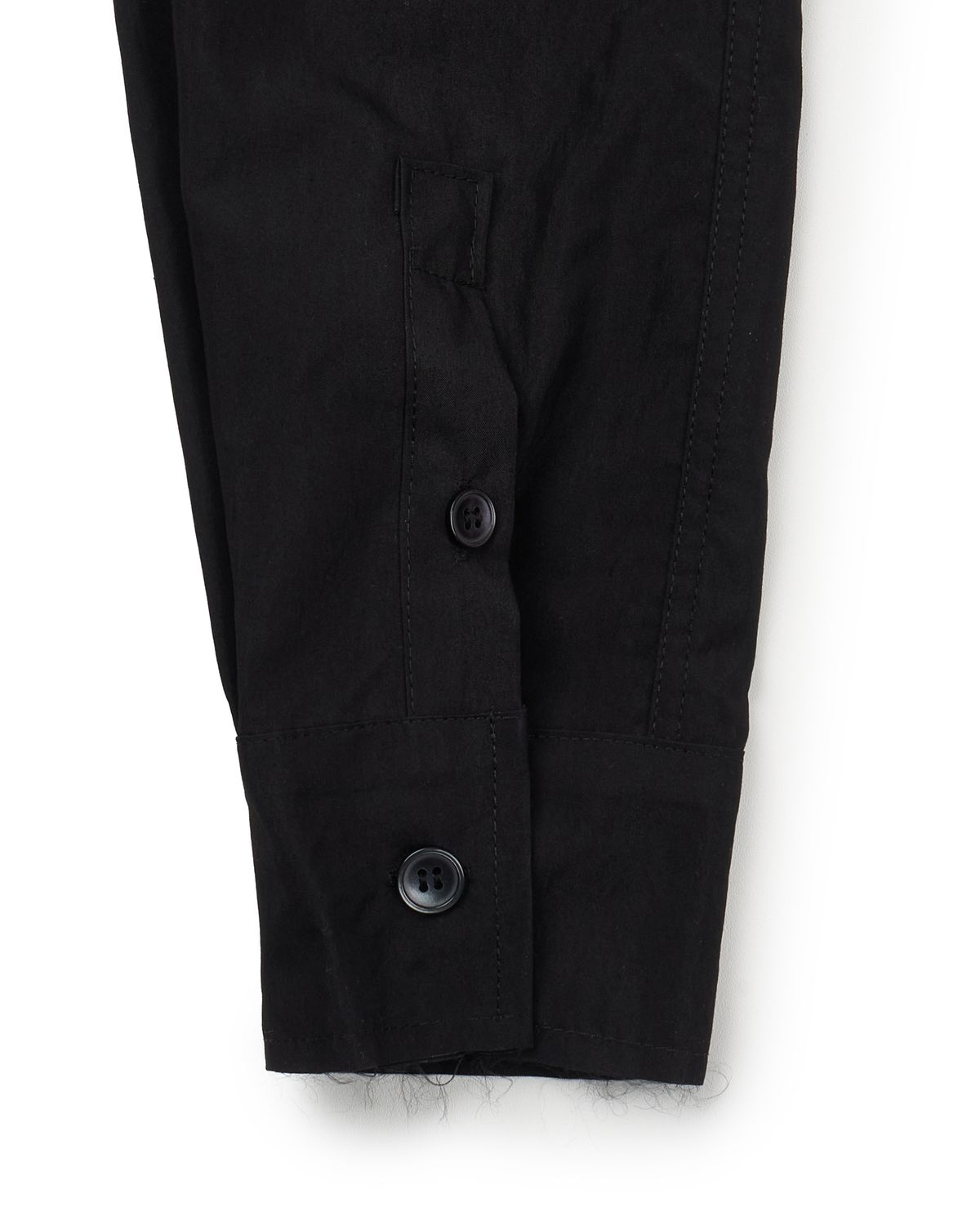 미스테페넘(MYSTEPHENM) VOL. 4.0 Asymmetric Shirt  BK