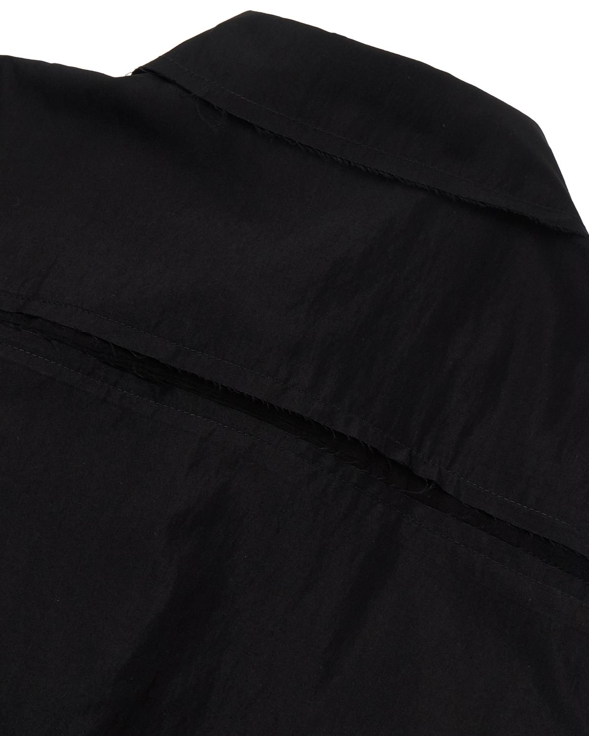 미스테페넘(MYSTEPHENM) VOL. 4.0 Asymmetric Shirt  BK