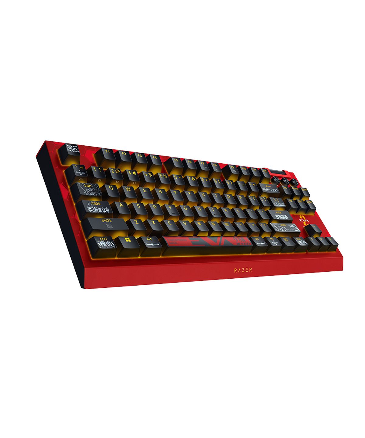 레이저(RAZER) 레이저코리아 블랙위도우 V4 TKL HyperSpeed 에반게리온 에디션 게이밍 키보드