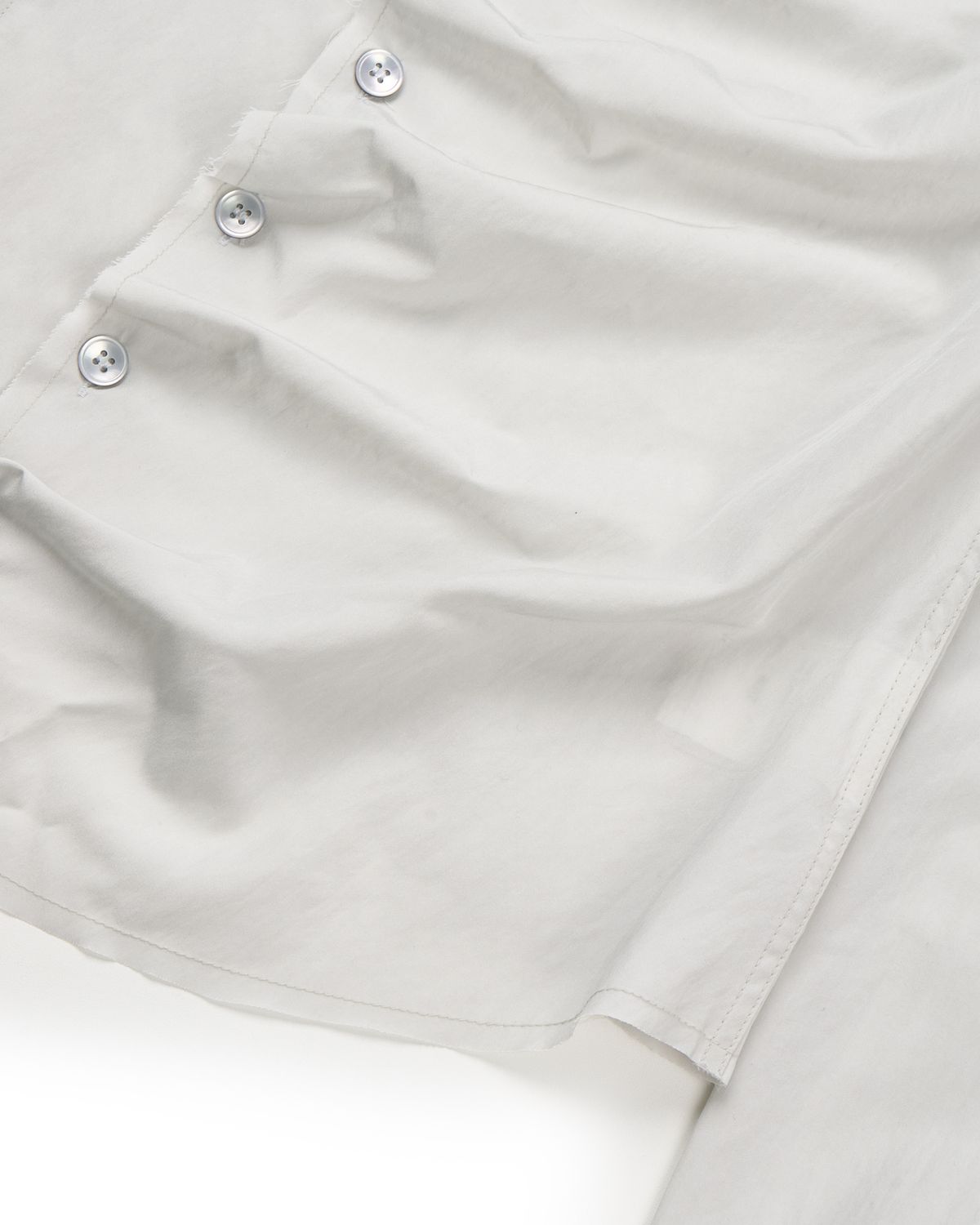 미스테페넘(MYSTEPHENM) VOL. 4.0 Asymmetric Shirt  GY