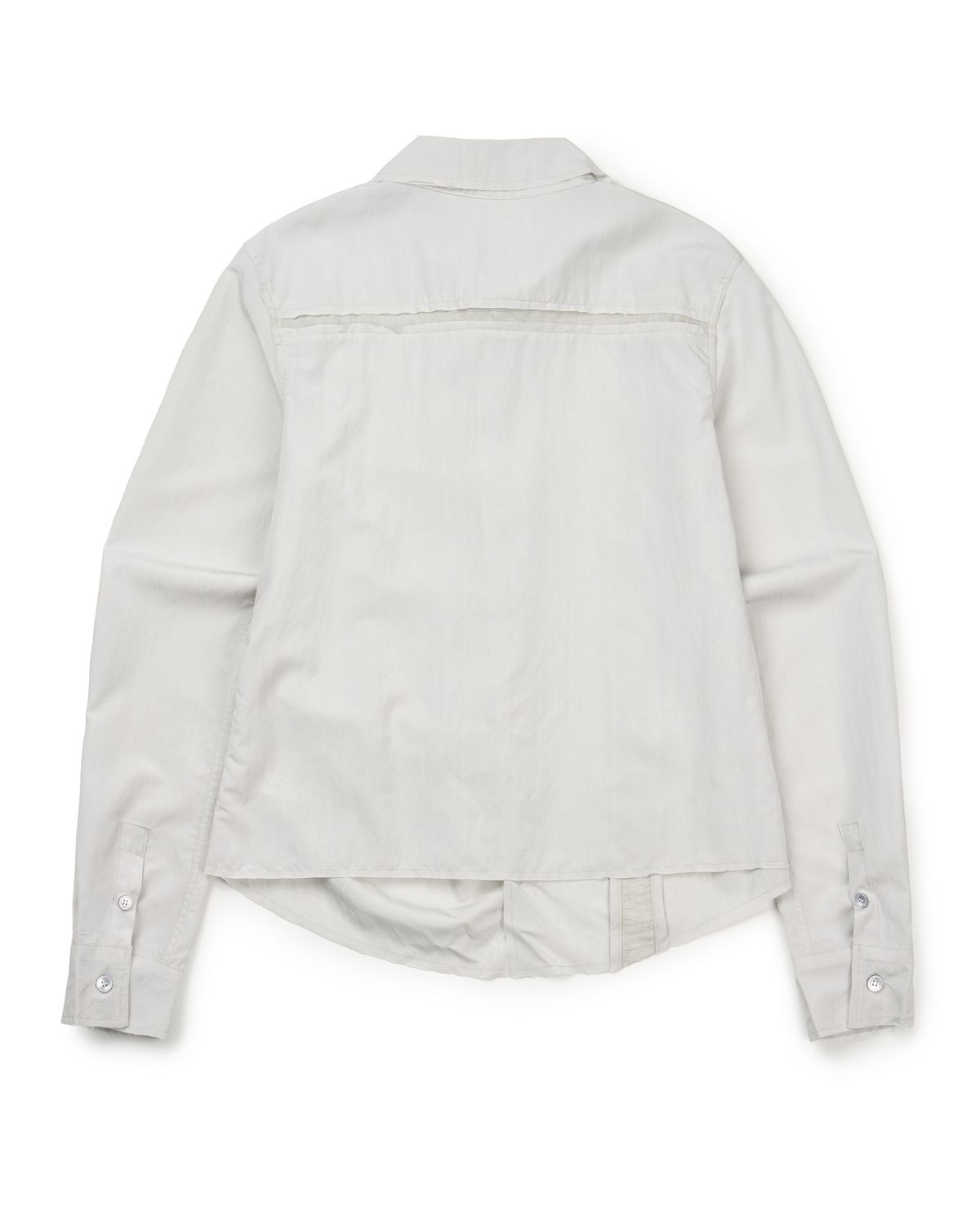 미스테페넘(MYSTEPHENM) VOL. 4.0 Asymmetric Shirt  GY