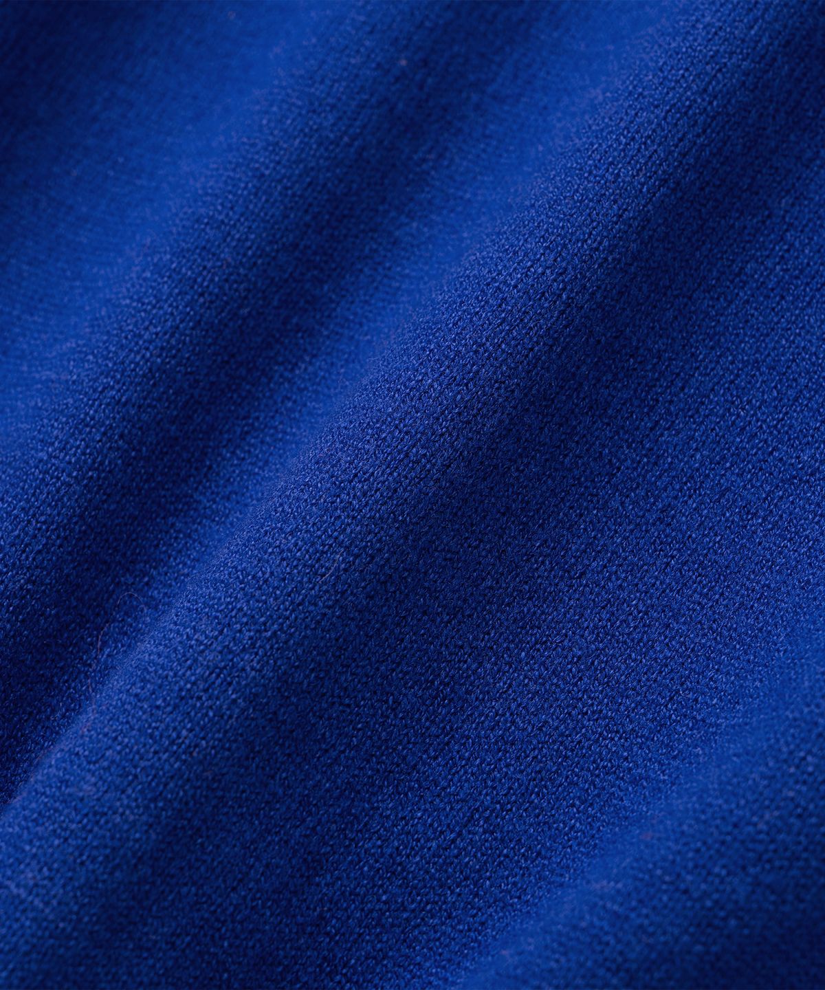 니티드(KNITTED) (W) 베이직 에센셜 워셔블 라운드 가디건 COBALT BLUE