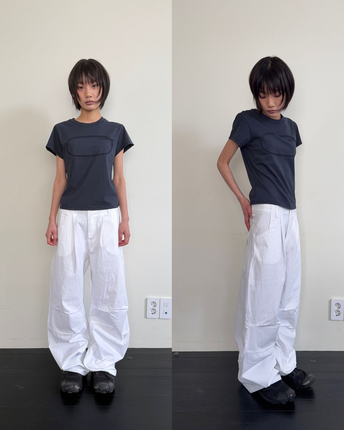 미스테페넘(MYSTEPHENM) VOL. 4.0 Engineered Pants WH