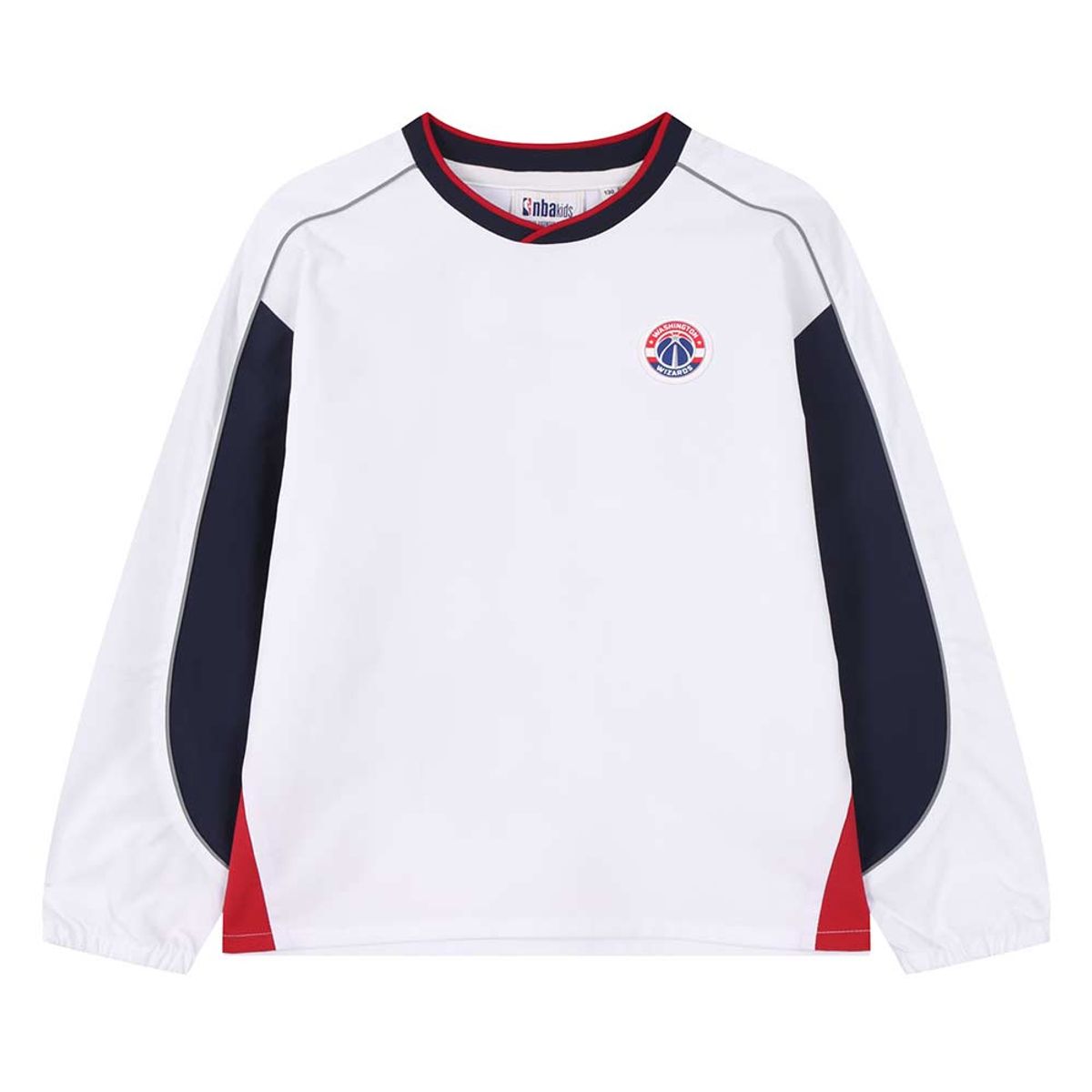 엔비에이 키즈(NBA KIDS) 팀 어센틱 로고 우븐피스테(K261TS070P) 오프 화이트