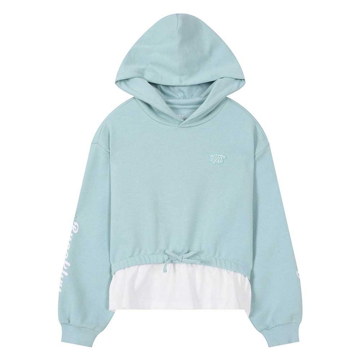 엔비에이 키즈(NBA KIDS) 팀 레이어드 후드티셔츠(K261TH600P) 민트