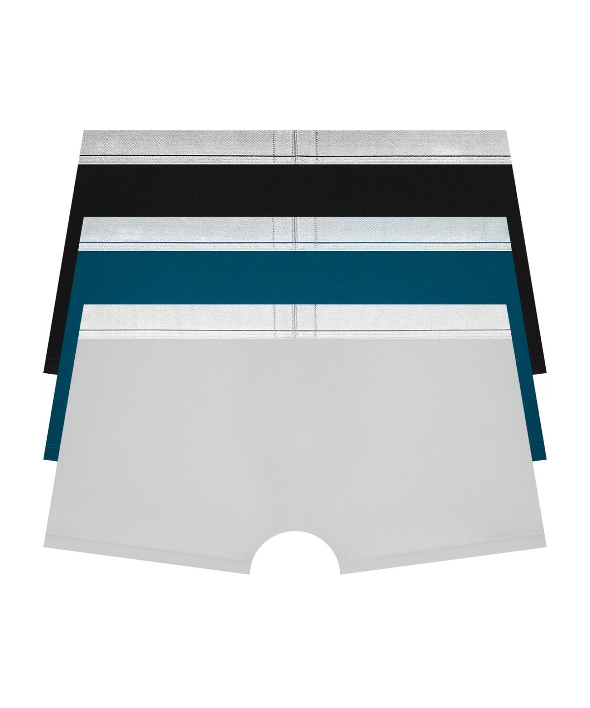 게스언더웨어(GUESS UNDERWEAR) 실버메탈 에어로쿨 드로즈 세트 3PACK (BK/DBU/LGY)
