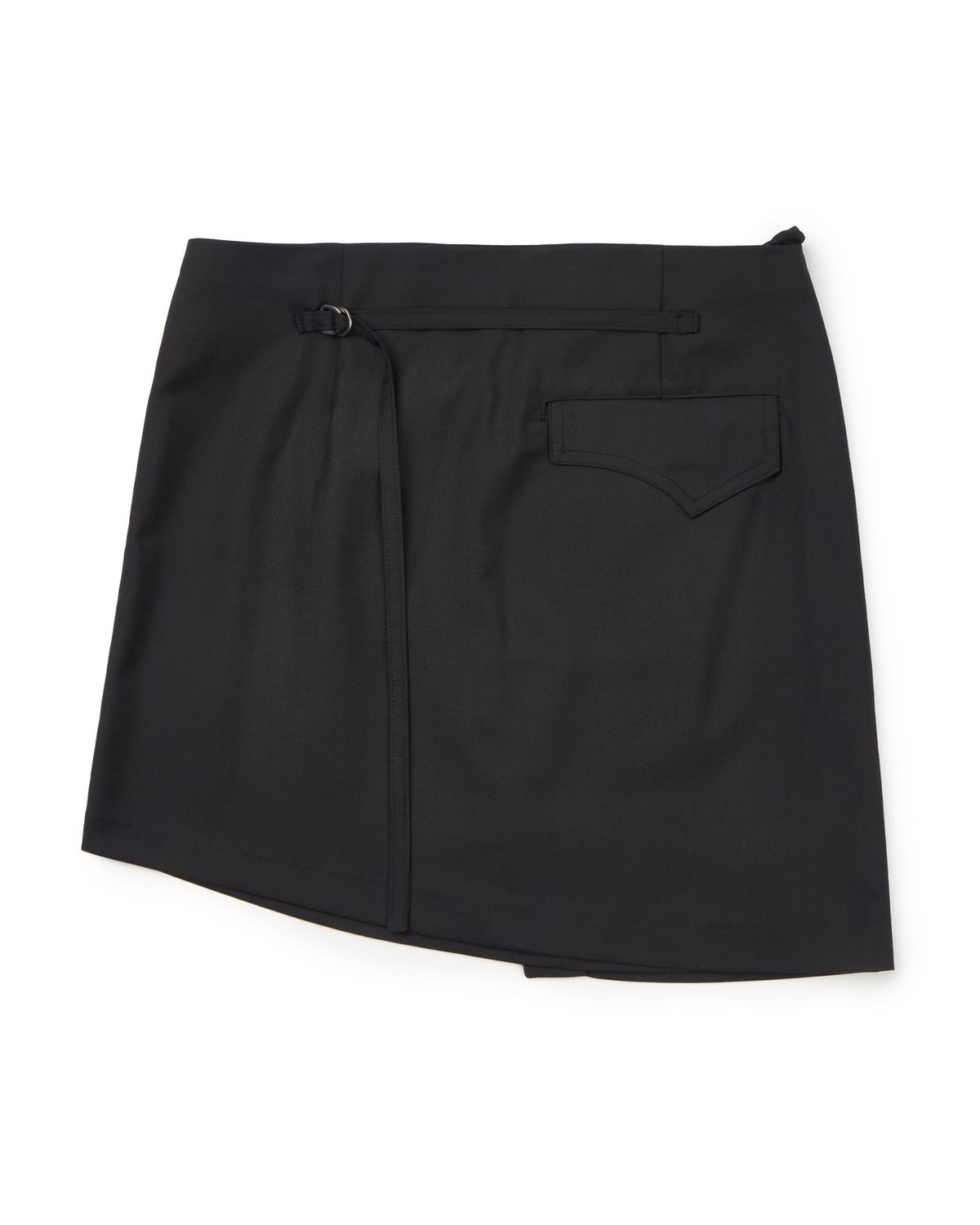 미스테페넘(MYSTEPHENM) VOL. 4.0 Wrap Skirt BK