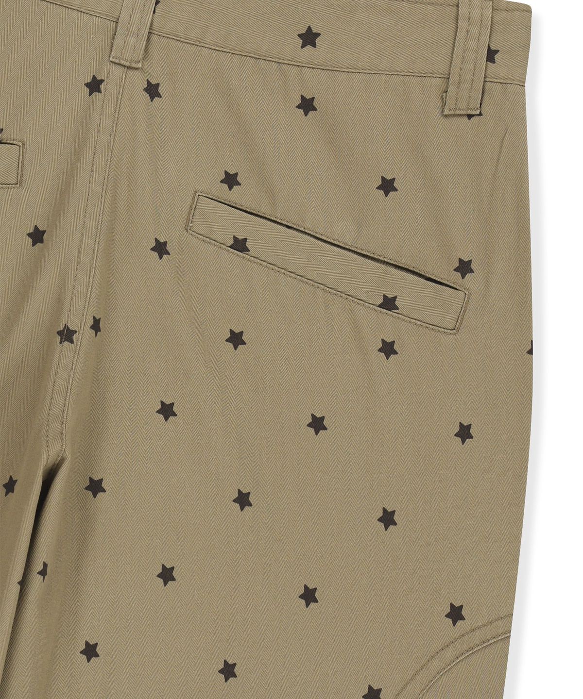 썬러브투어(SUNLOVETOUR) Herringbone Right Chino Khaki Star