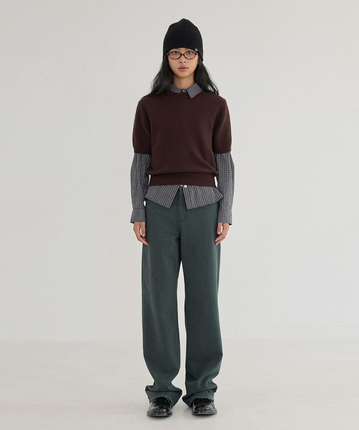 퀸스래빗(Q'SRB) Vintage Classic Straight Denim Pants