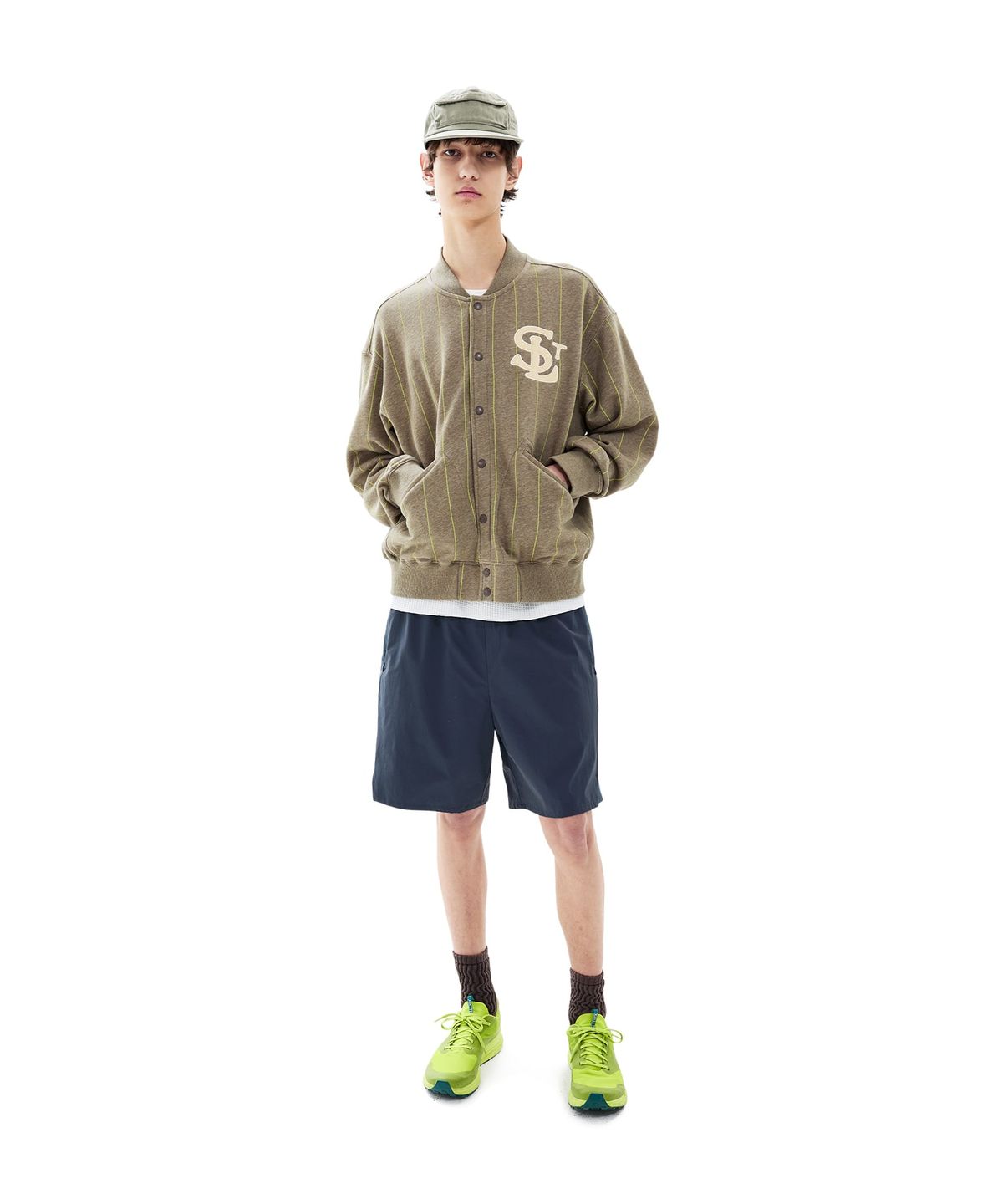 썬러브투어(SUNLOVETOUR) SLT Sweat Jacket Heather Brown