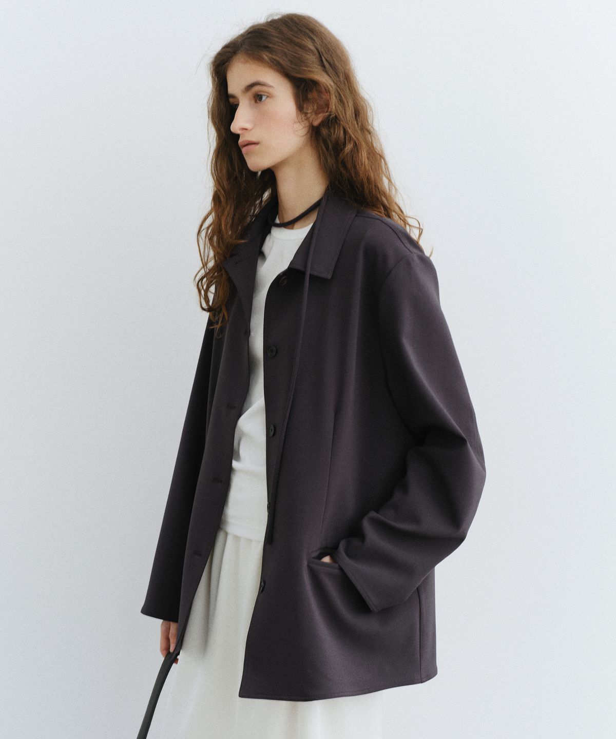 유라고(URAGO) Noah string shirt jacket