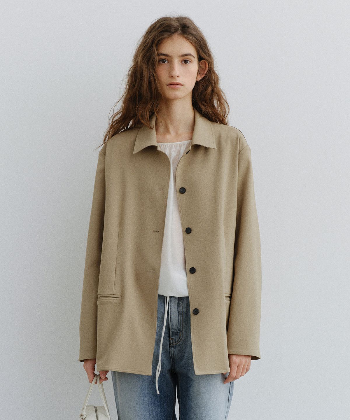 유라고(URAGO) Noah string shirt jacket