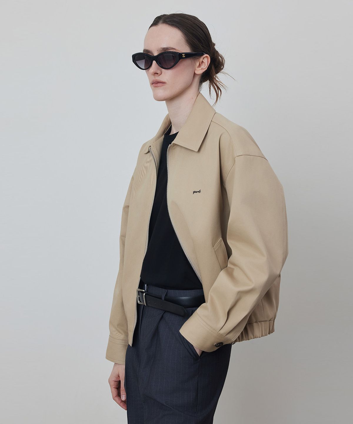 퀸스래빗(Q'SRB) QSRB Cotton Chino Herrington Jacket_Jumper