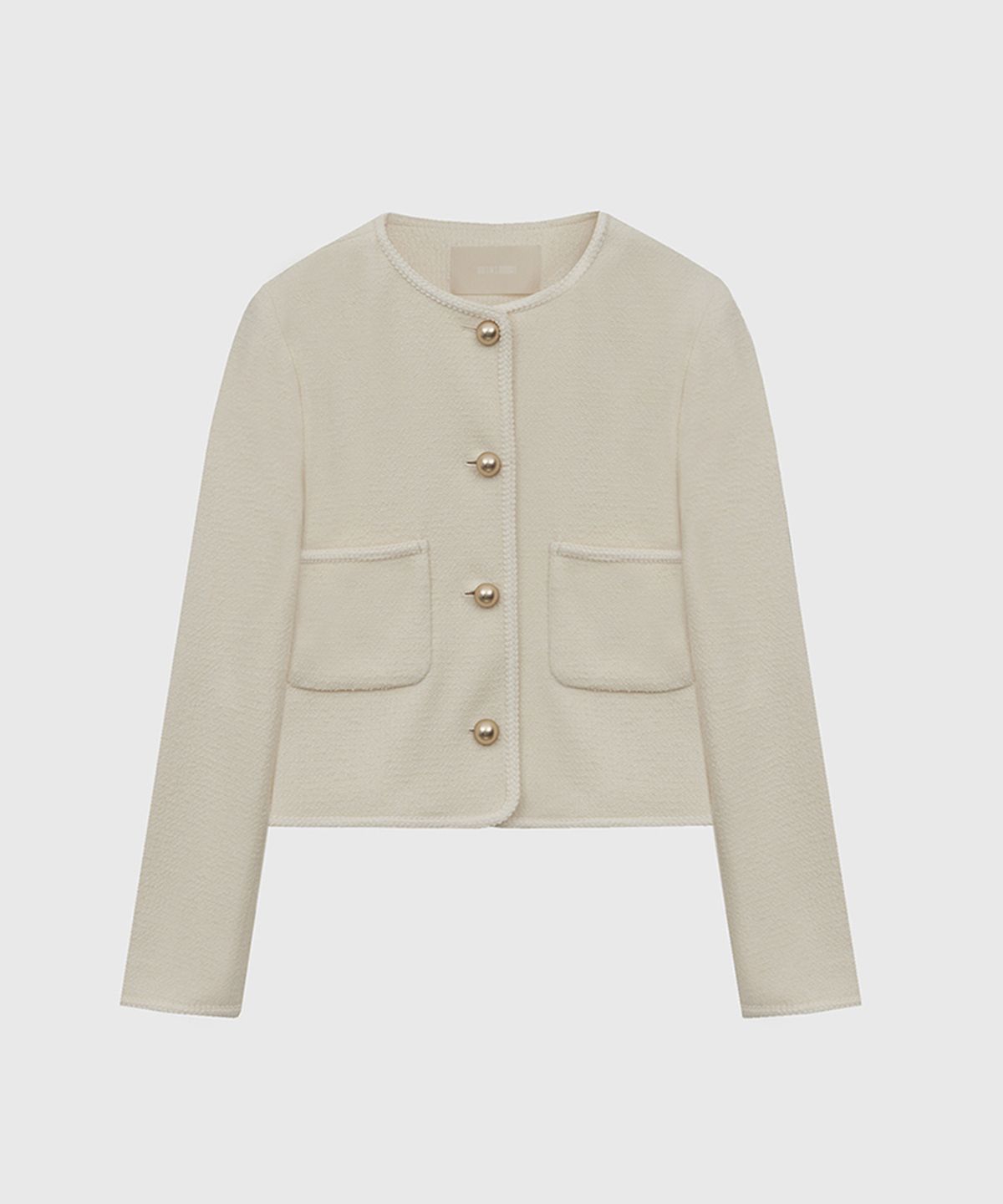 퀸스래빗(Q'SRB) Spring Tapping Tweed Jacket