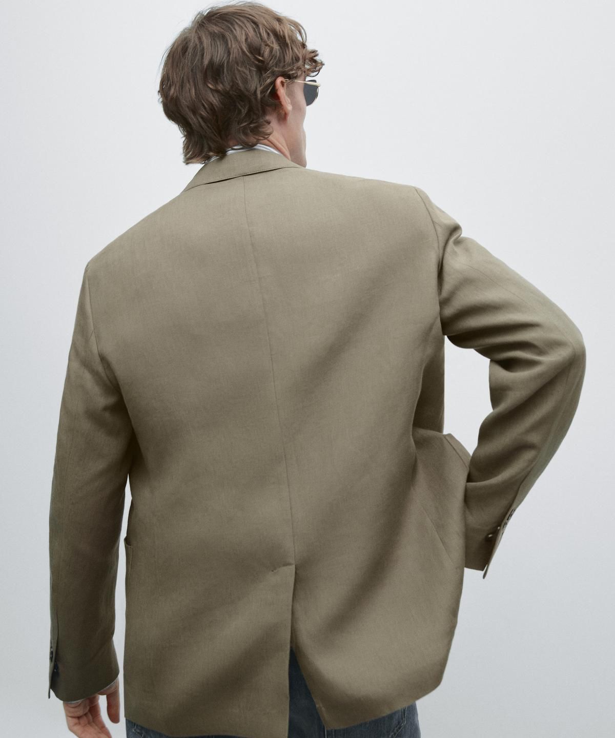 마시모두띠(MASSIMO DUTTI) 린넨 수트 블레이저