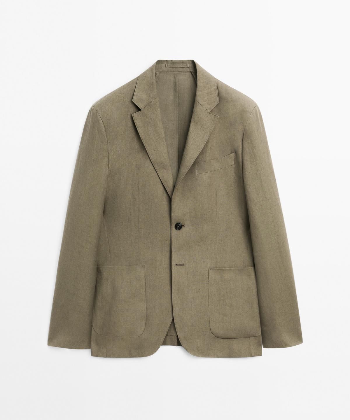 마시모두띠(MASSIMO DUTTI) 린넨 수트 블레이저