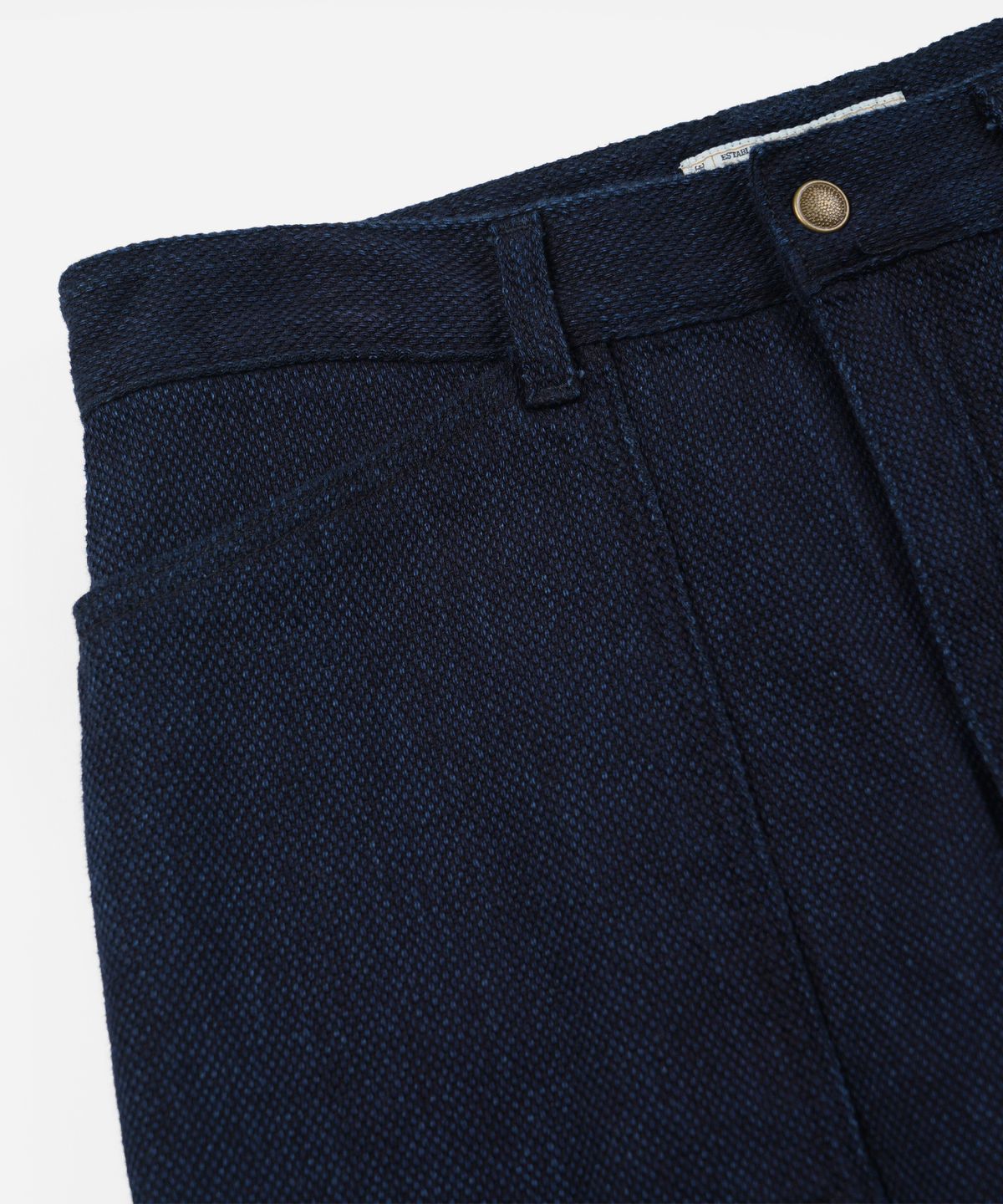 프리즘웍스(FRIZMWORKS) ARMY DENIM FATIGUE PANTS _ SASHIKO DENIM