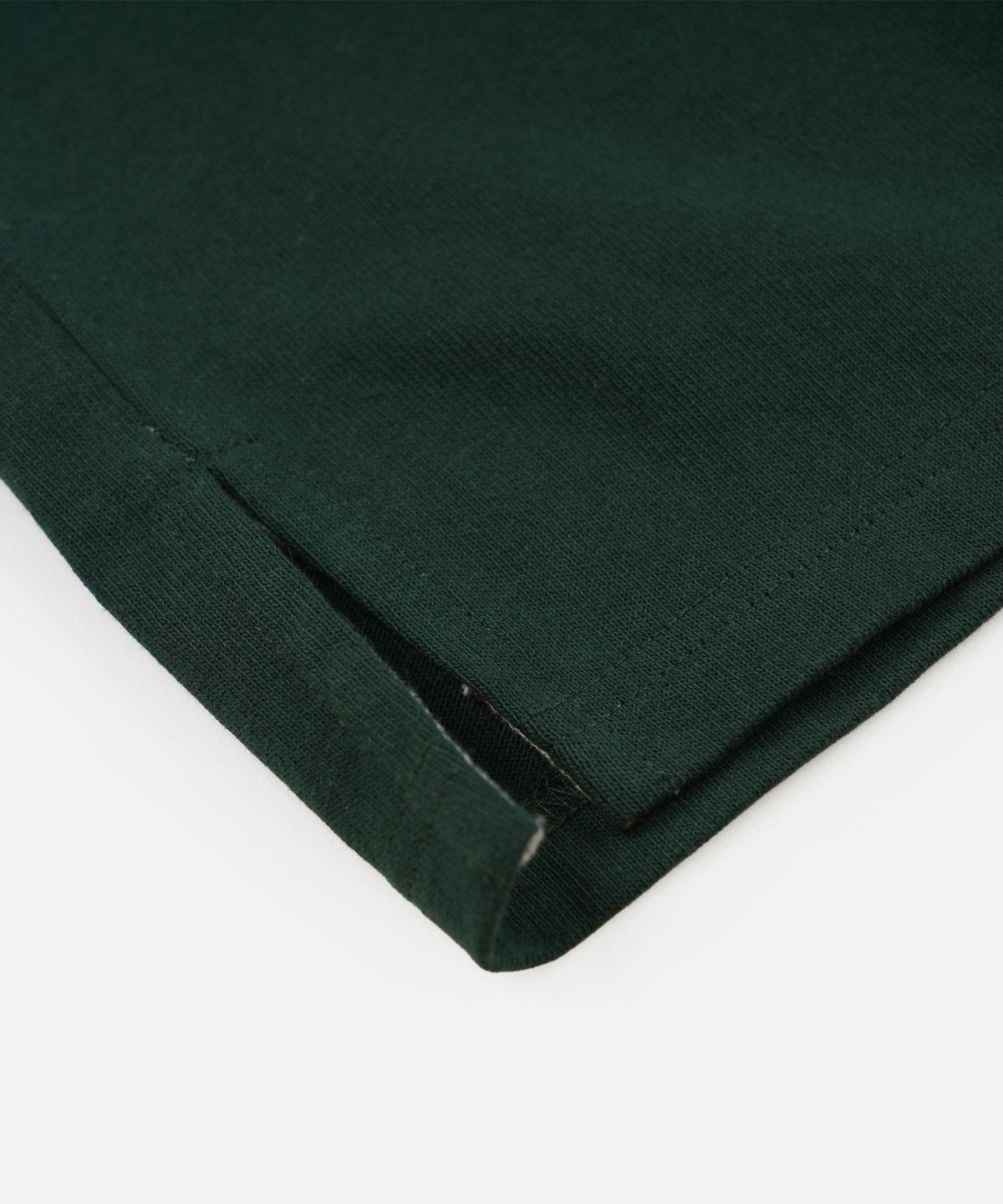 프리즘웍스(FRIZMWORKS) HENLEY NECK HALF TEE _ DARK GREEN