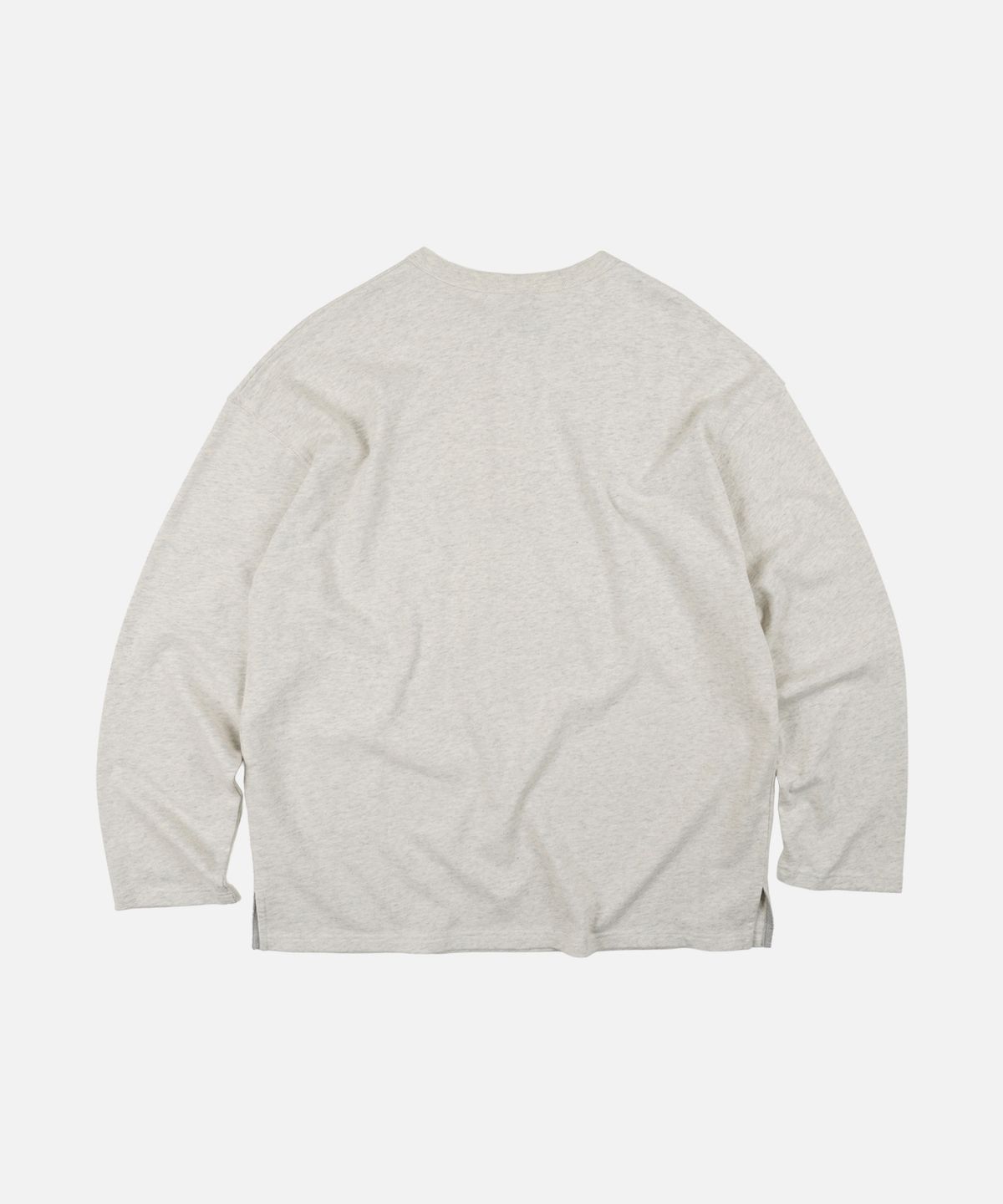 프리즘웍스(FRIZMWORKS) 10S SOLID HENLEY NECK TEE _ OATMEAL