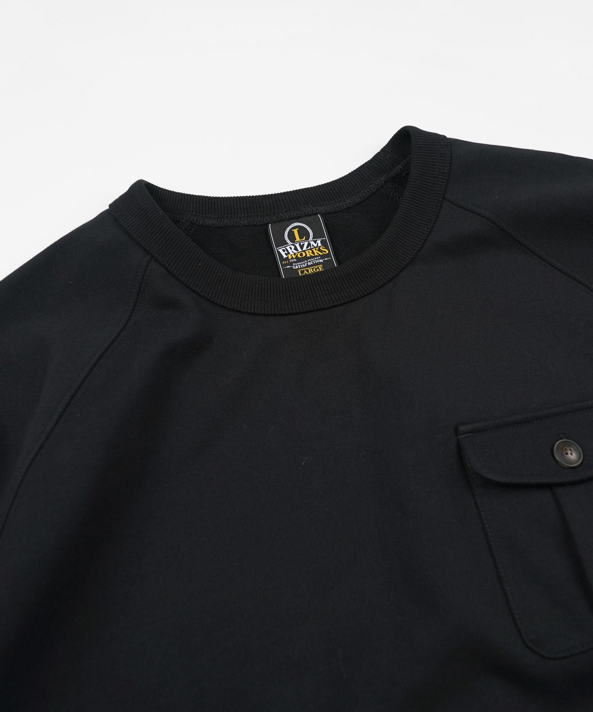 프리즘웍스(FRIZMWORKS) ARMY POCKET LONG SLEEVE _ BLACK