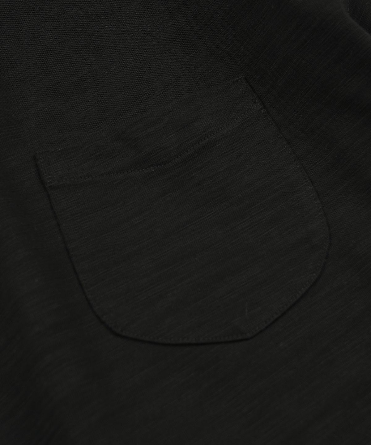 프리즘웍스(FRIZMWORKS) SLUB HENLEY NECK L/S TEE _ BLACK