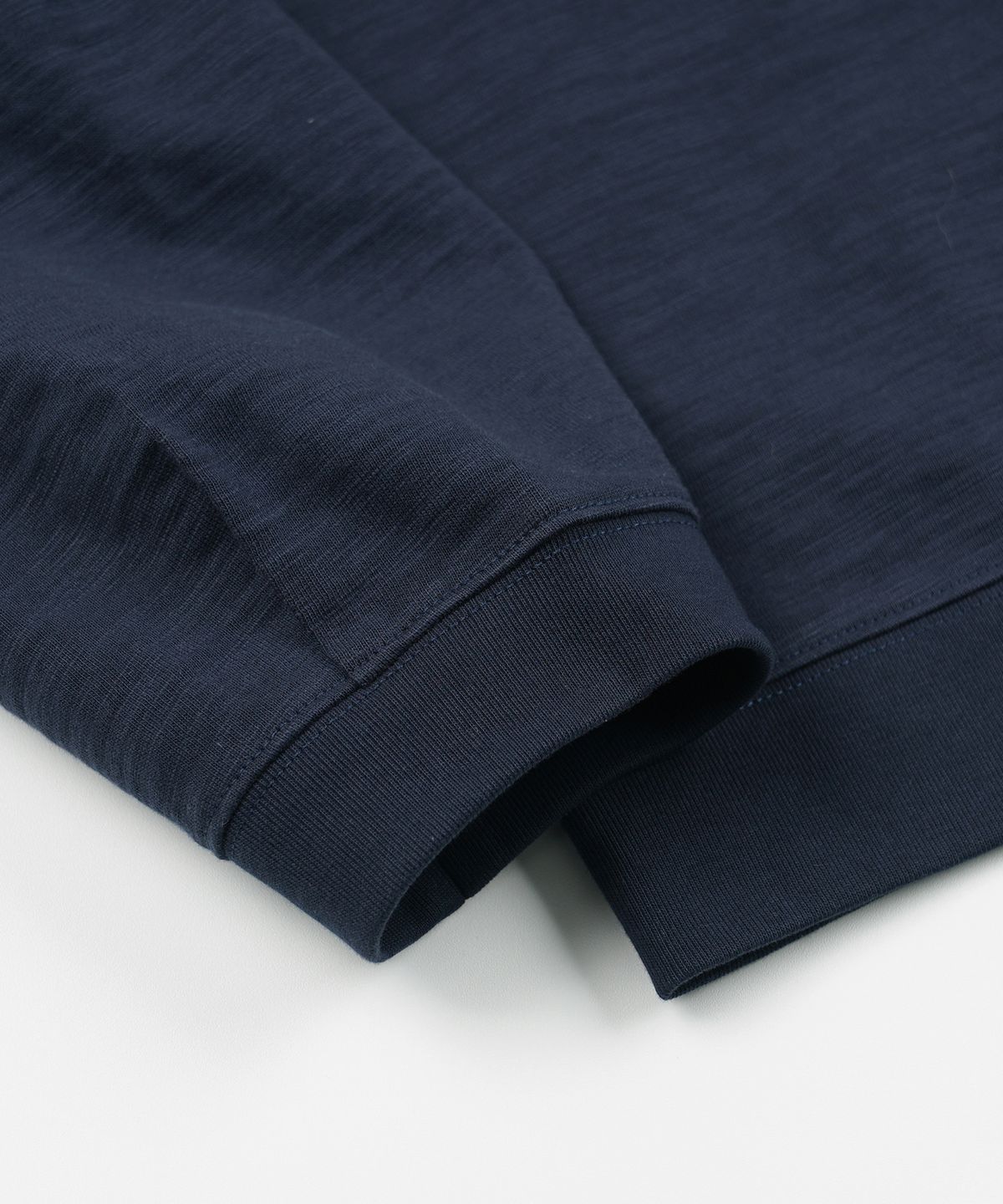 프리즘웍스(FRIZMWORKS) SLUB HENLEY NECK L/S TEE _ NAVY