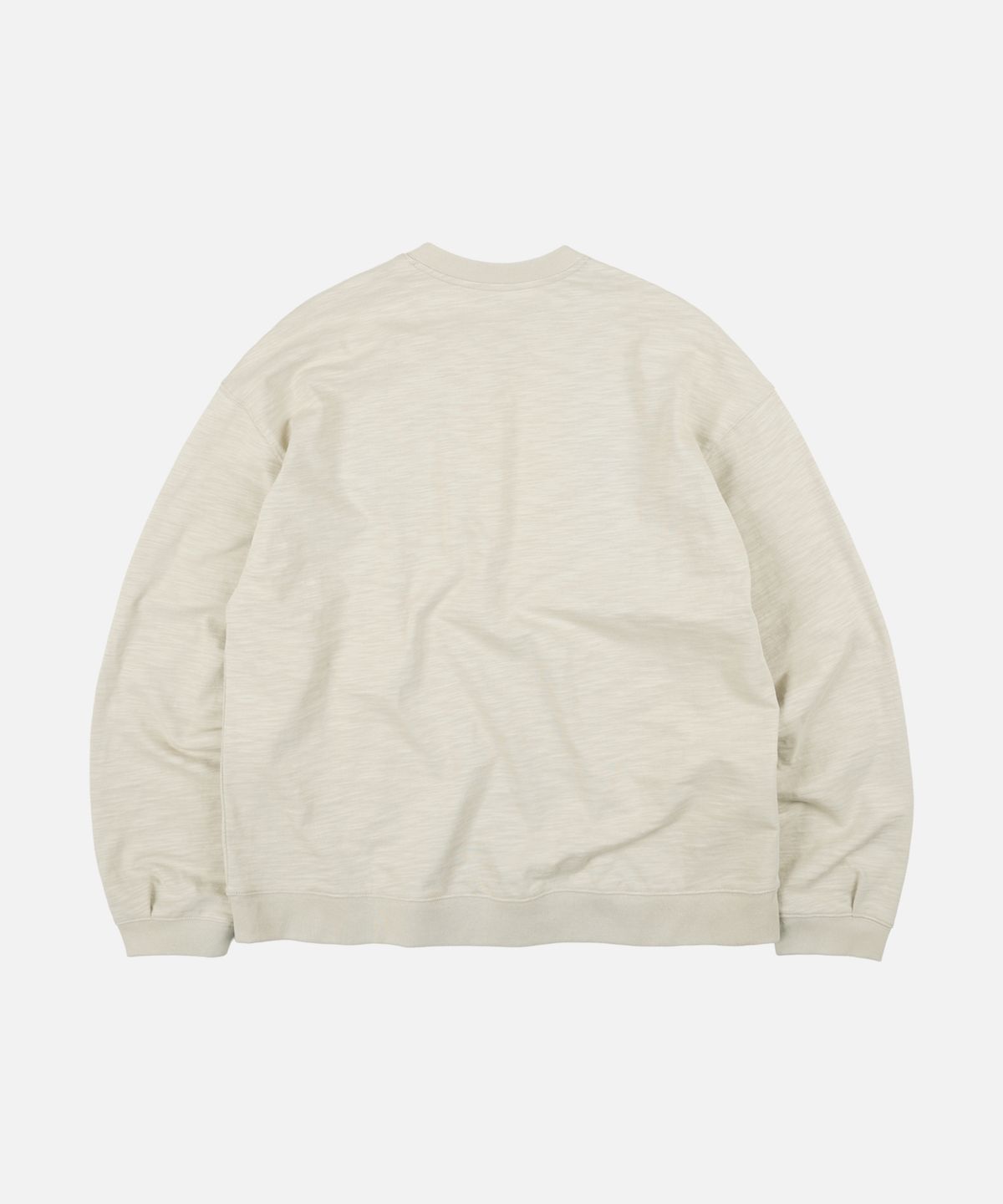 프리즘웍스(FRIZMWORKS) SLUB HENLEY NECK L/S TEE _ KHAKI BEIGE