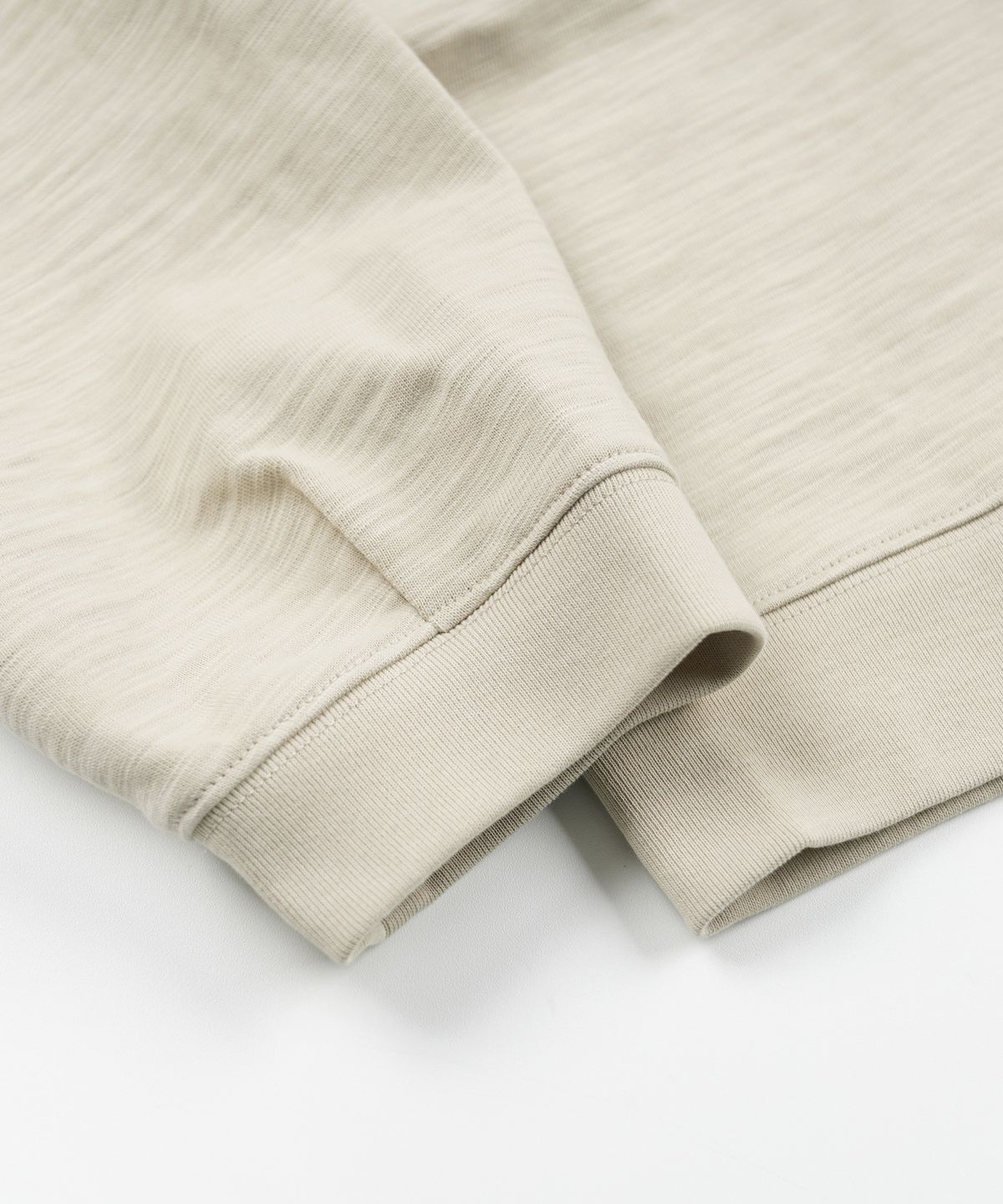 프리즘웍스(FRIZMWORKS) SLUB HENLEY NECK L/S TEE _ KHAKI BEIGE